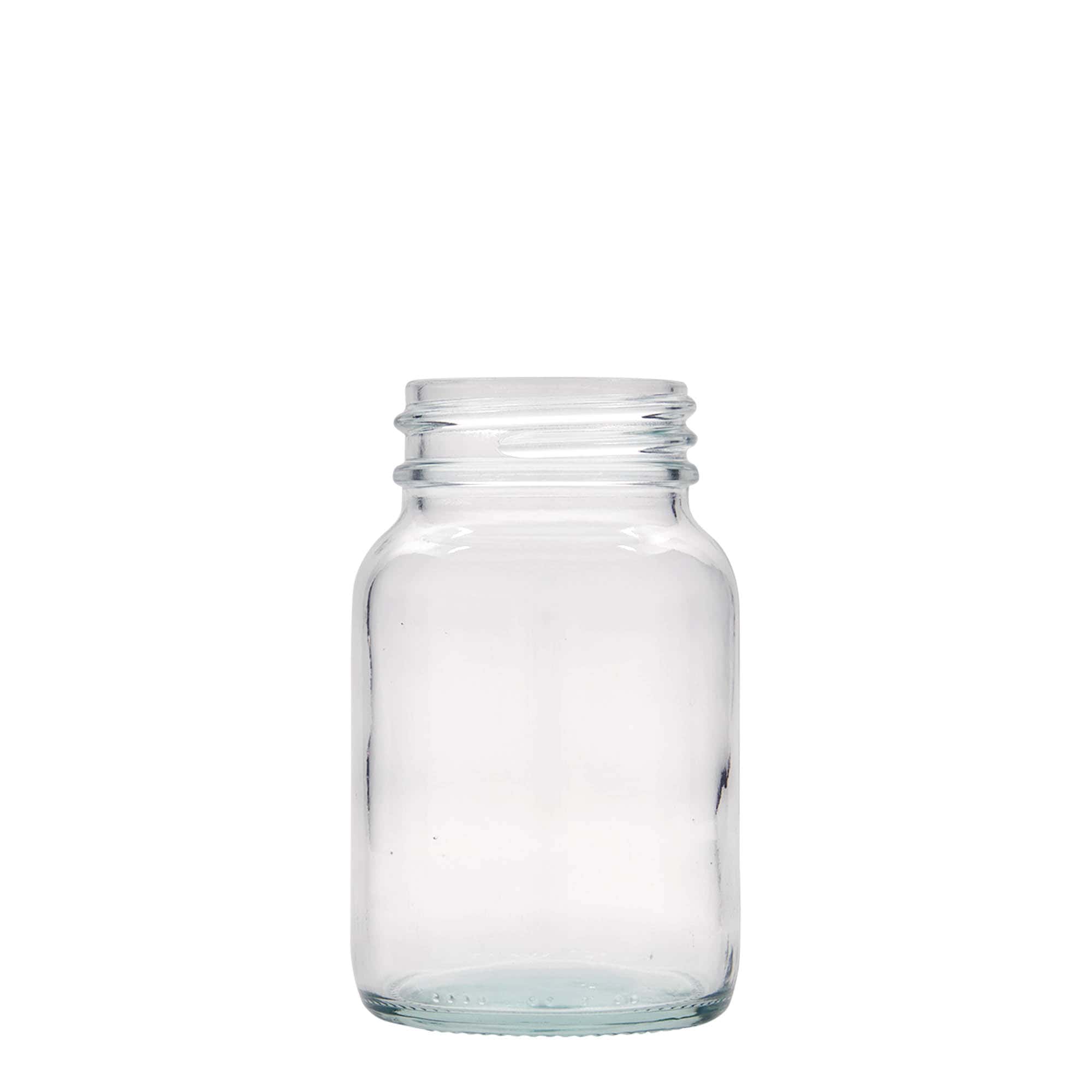250 ml bredhalset glas, åbning: DIN 55 250 ml bredhalset glas, åbning: DIN 55