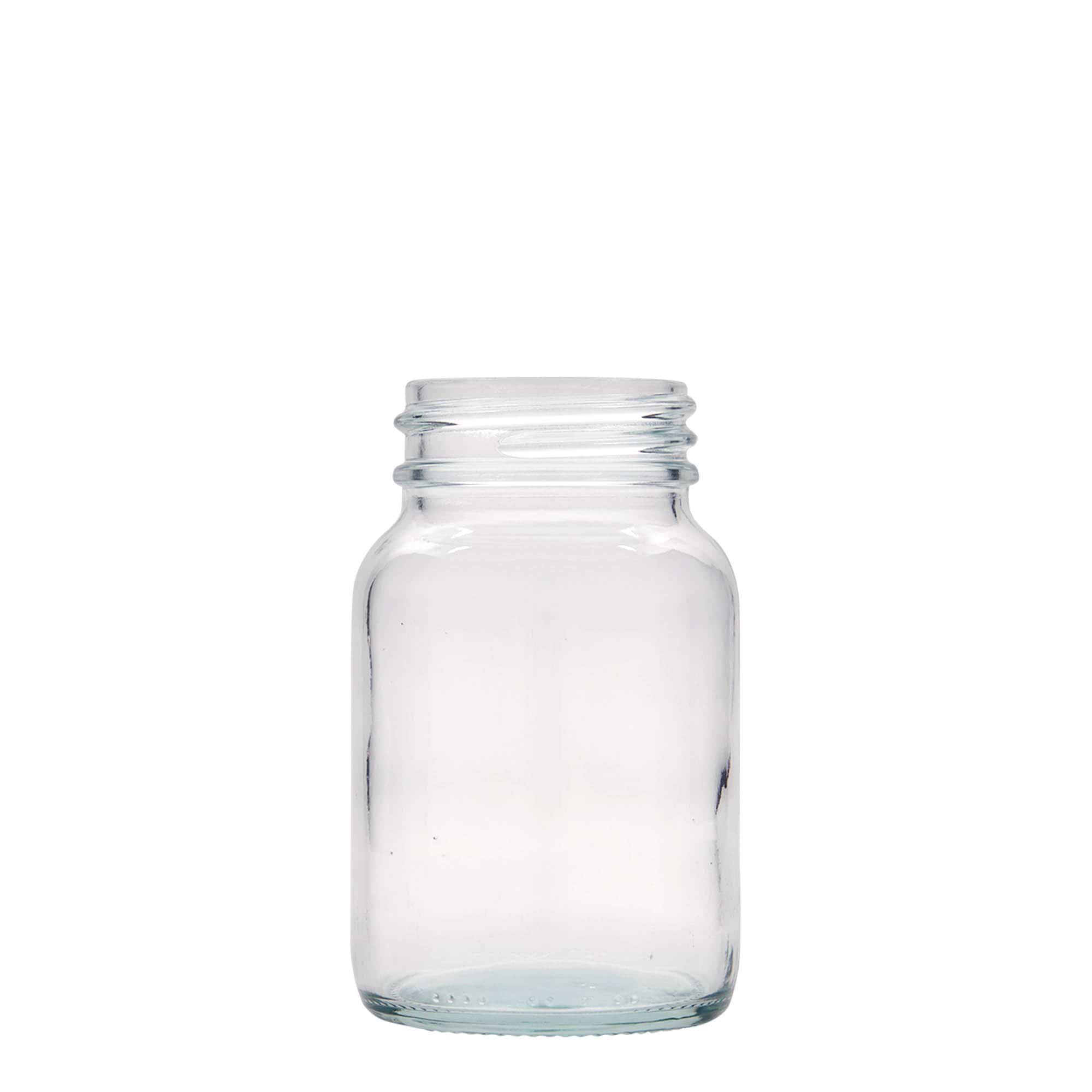 250 ml bredhalsglas, åbning: DIN 55
