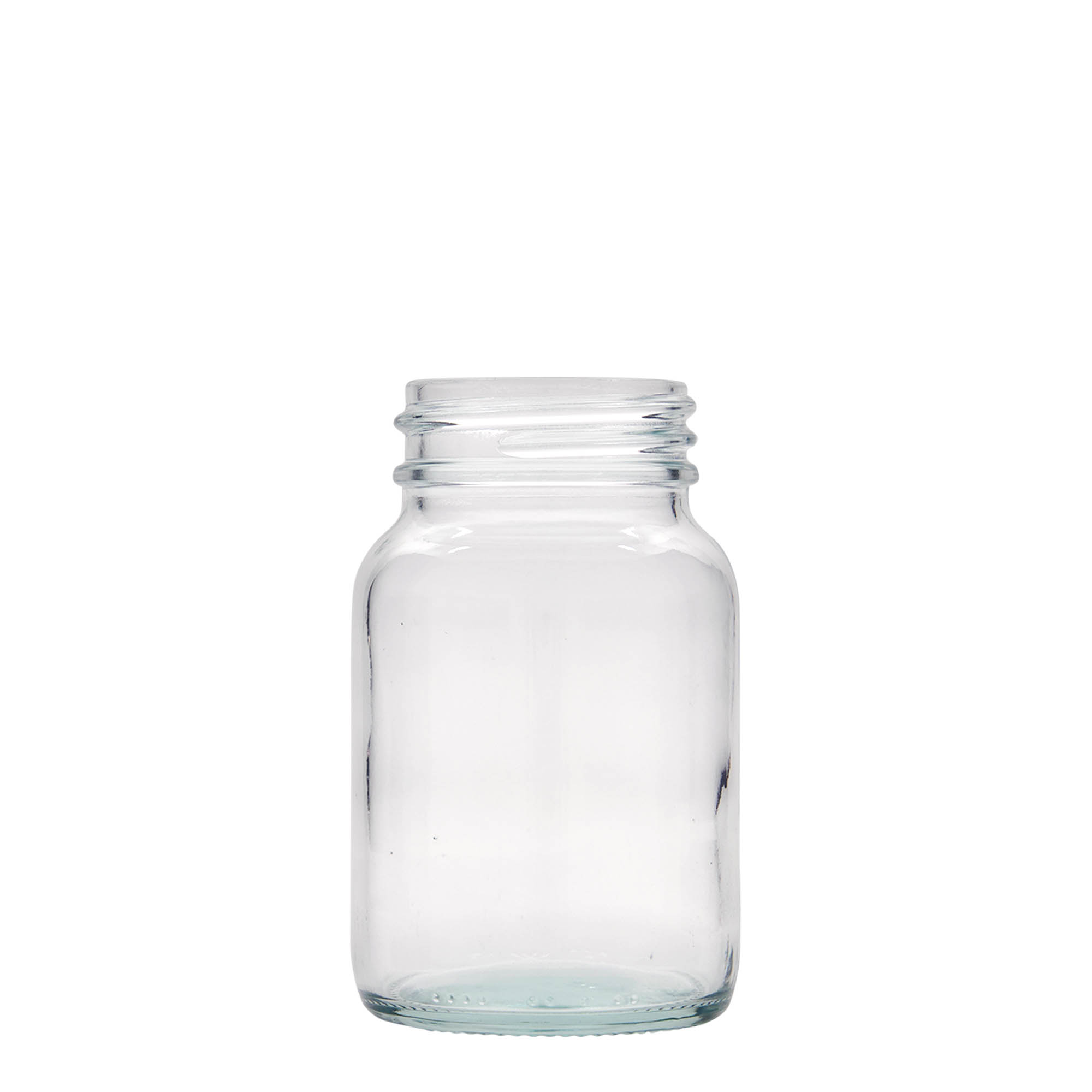 250 ml bredhalsglas, åbning: DIN 55 250 ml bredhalsglas, åbning: DIN 55