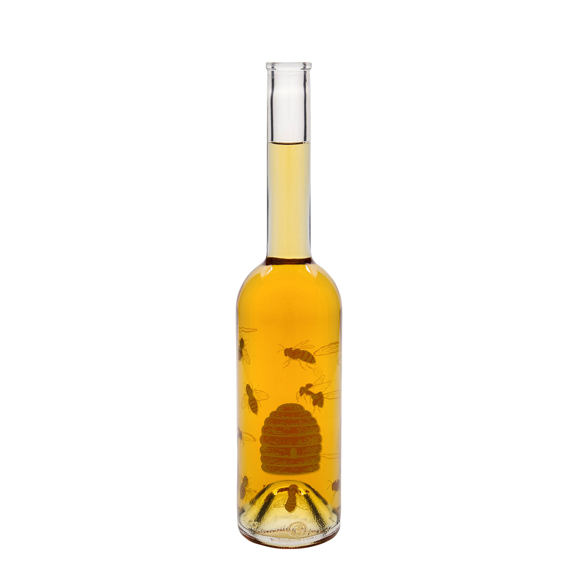 500 ml glasflaske 'Opera', motiv: Bier, åbning: Kork