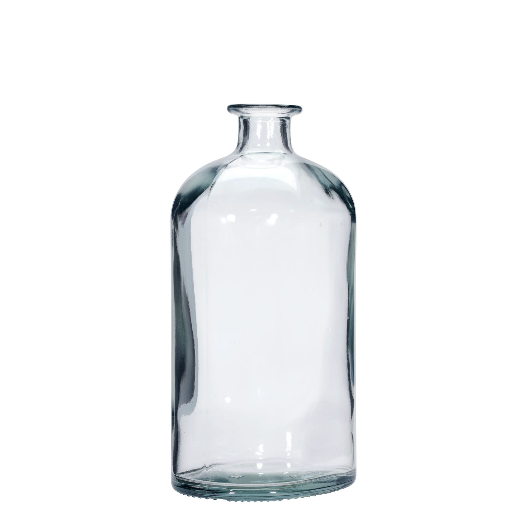 1.000 ml glasflaske 'Dundee', oval, åbning: kork