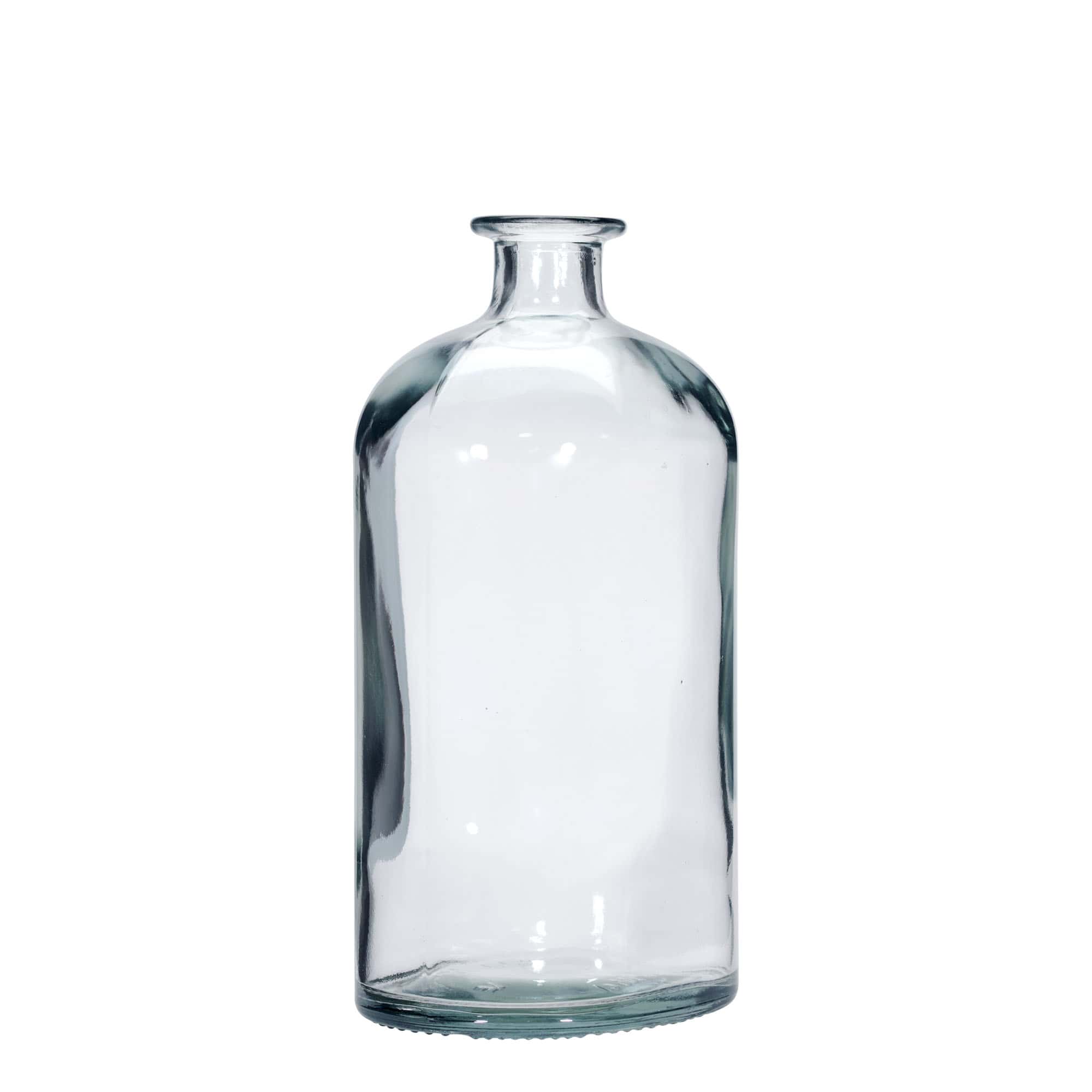 1.000 ml glasflaske 'Dundee', oval, åbning: kork