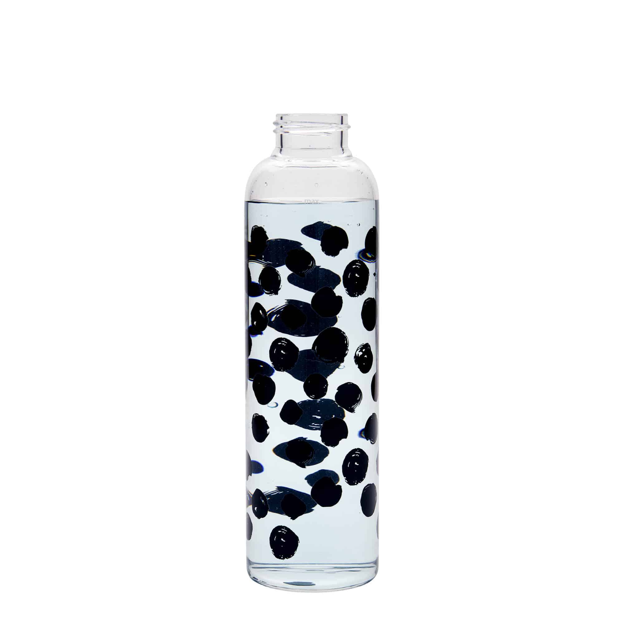 500 ml drikkedunk 'Perseus - Sorte prikker', åbning: skruelåg