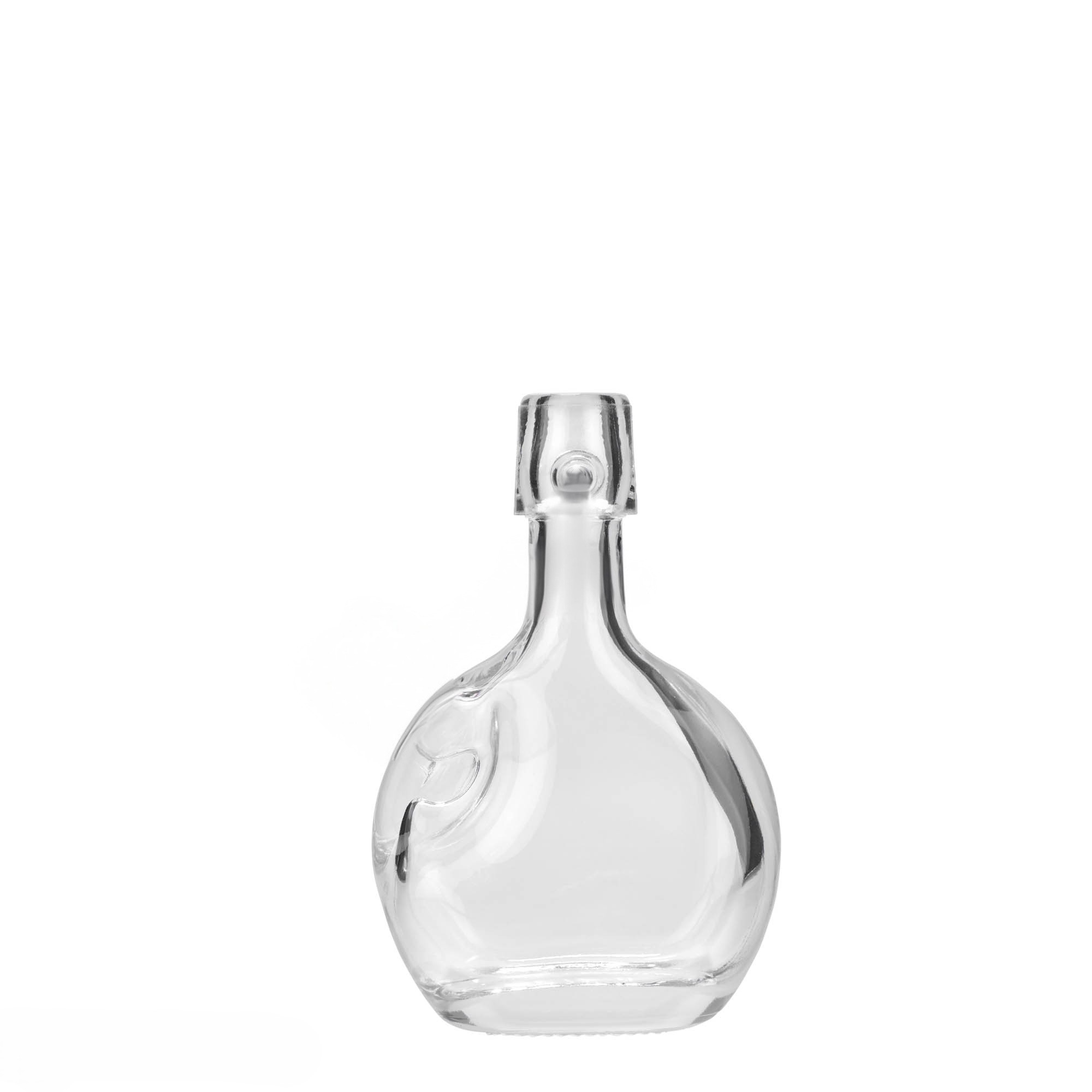 40 ml glasflaske 'Lukas', oval, åbning: patentprop