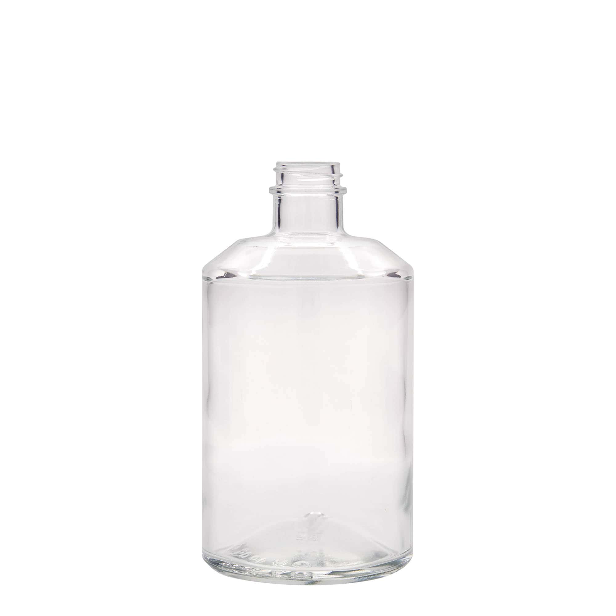 500 ml glasflaske 'Hella', åbning: GPI 28 500 ml glasflaske 'Hella', åbning: GPI 28