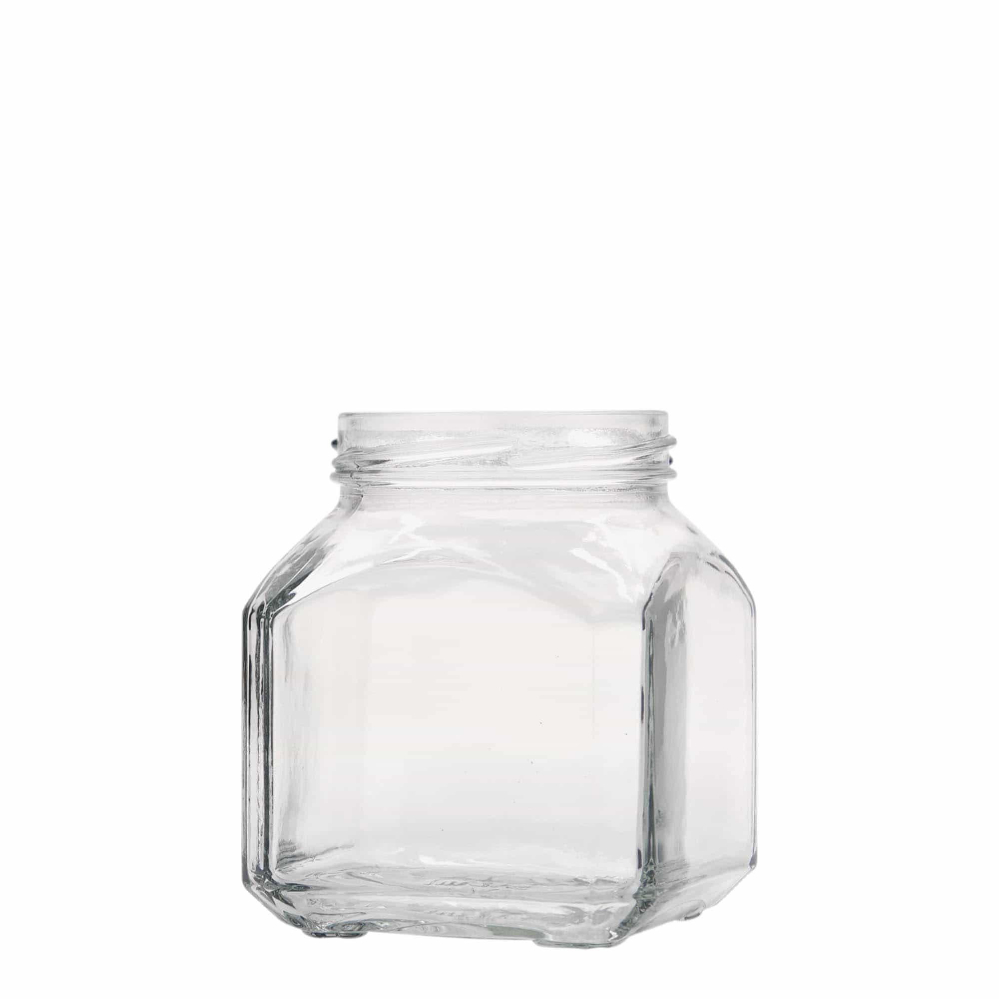 314 ml firkantet glas 'Mailand', åbning: Twist-Off (TO 63)