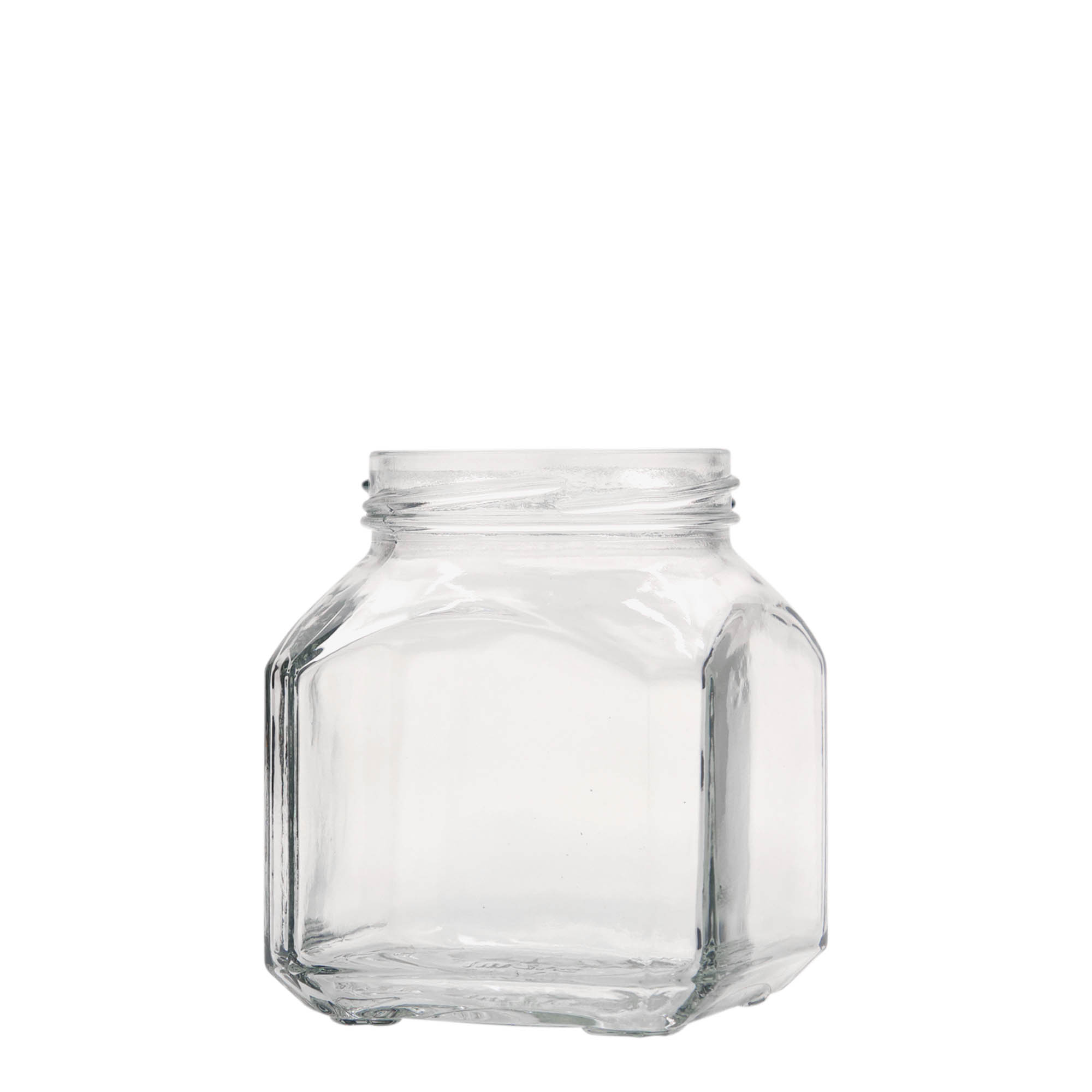 314 ml firkantet glas 'Mailand', åbning: Twist-Off (TO 63)
