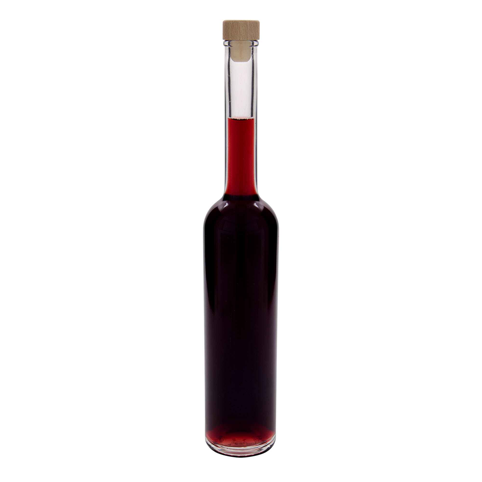 500 ml glasflaske 'Platina', munding: kork