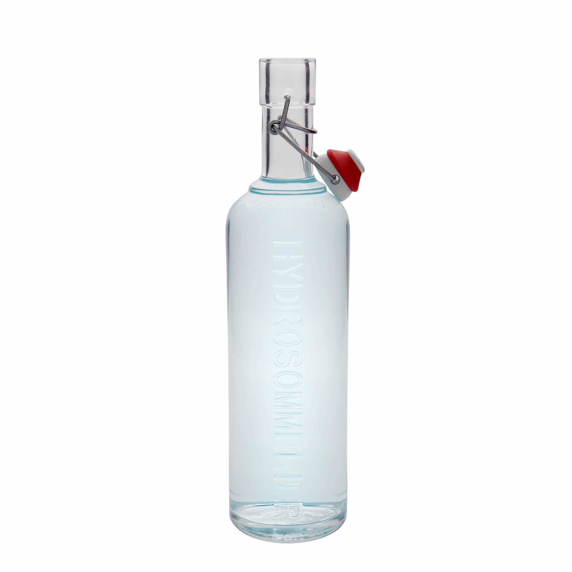 1.000 ml glasflaske »Optima Hydrosommelier«, åbning: låseklips