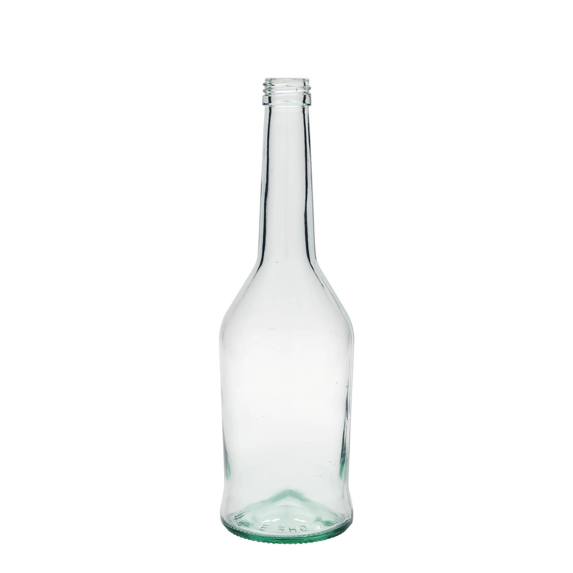 500 ml glasflaske spiritusflaske, åbning: PP 28 500 ml glasflaske spiritusflaske, åbning: PP 28