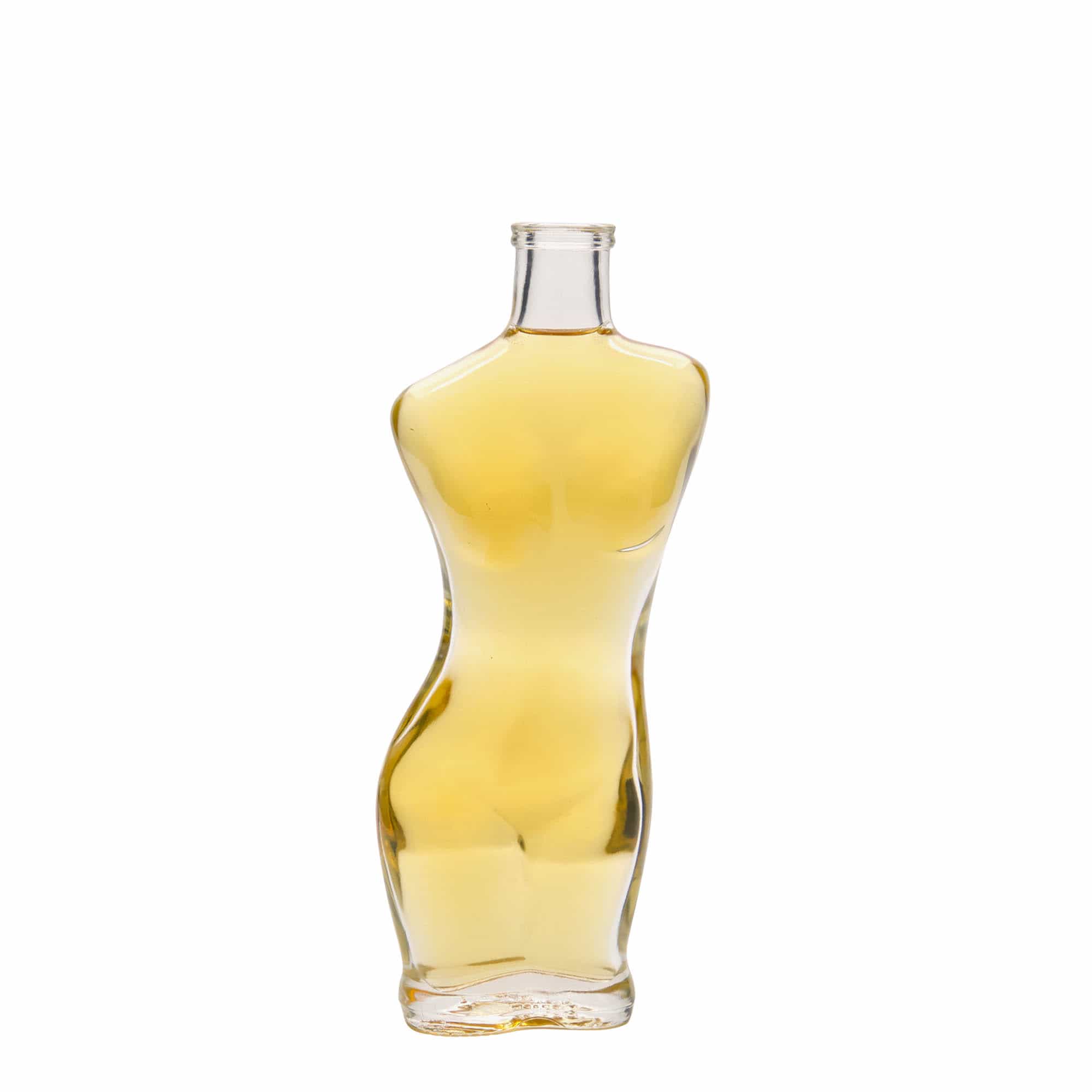200 ml glasflaske 'Eva', åbning: kork