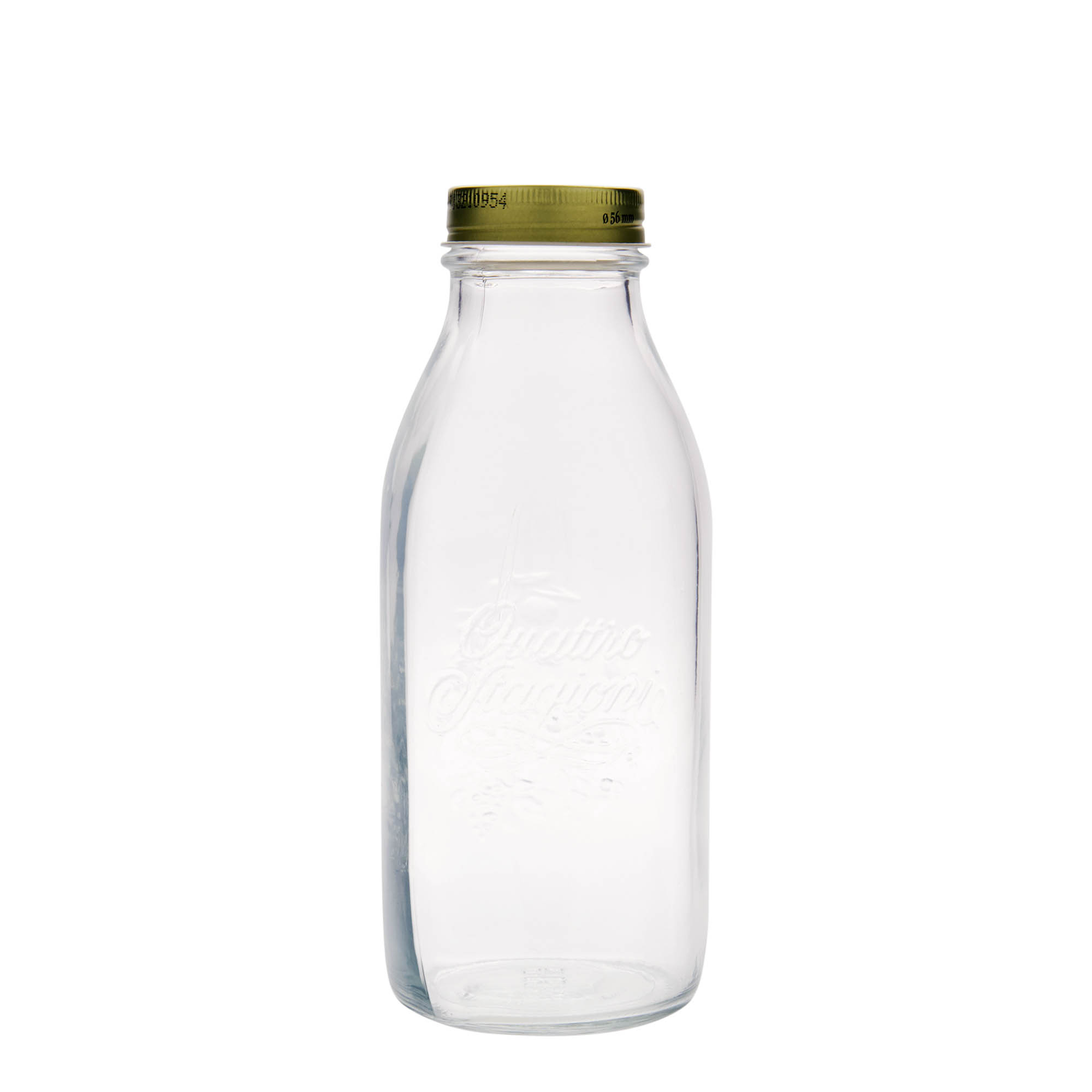 1.000 ml glasflaske 'Quattro Stagioni', åbning: skruelåg 1.000 ml glasflaske 'Quattro Stagioni', åbning: skruelåg