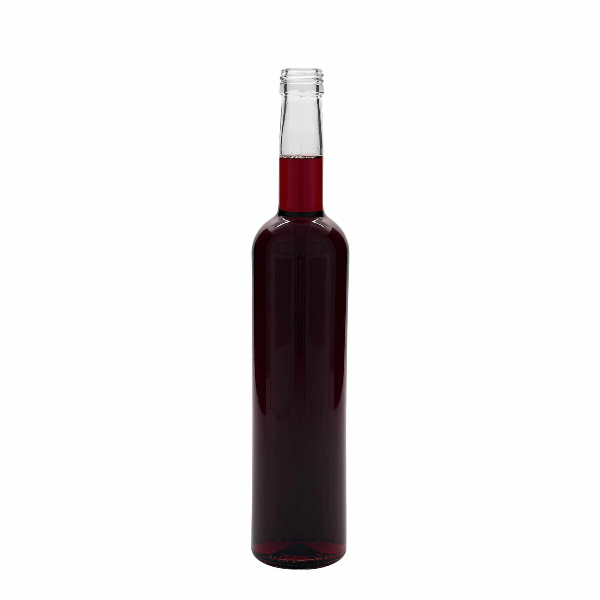 500 ml glasflaske »Bordeaux«, åbning: PP 28