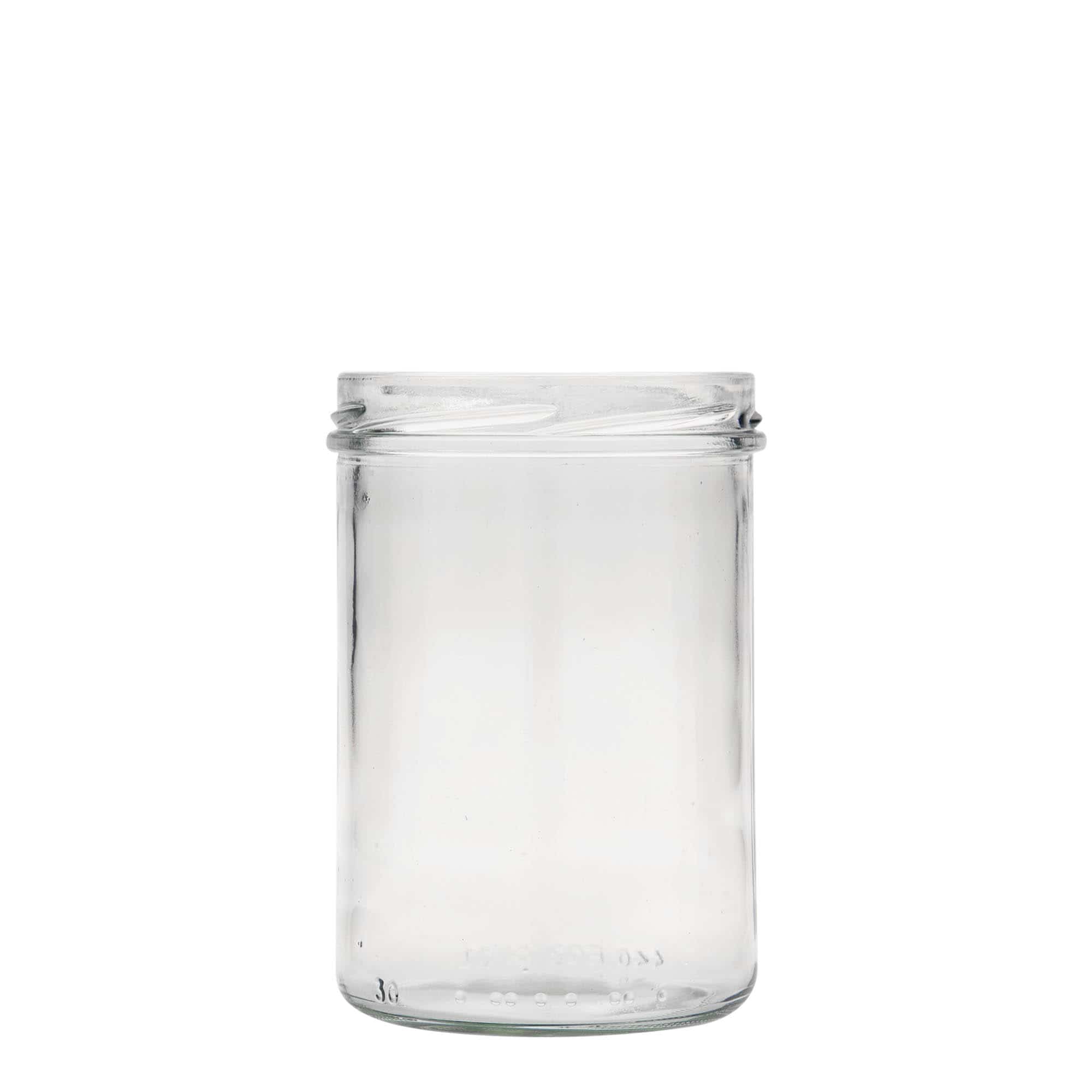 440 ml højt, cylindrisk sylteglas, åbning: Twist-off (TO 82) 440 ml højt, cylindrisk sylteglas, åbning: Twist-off (TO 82)
