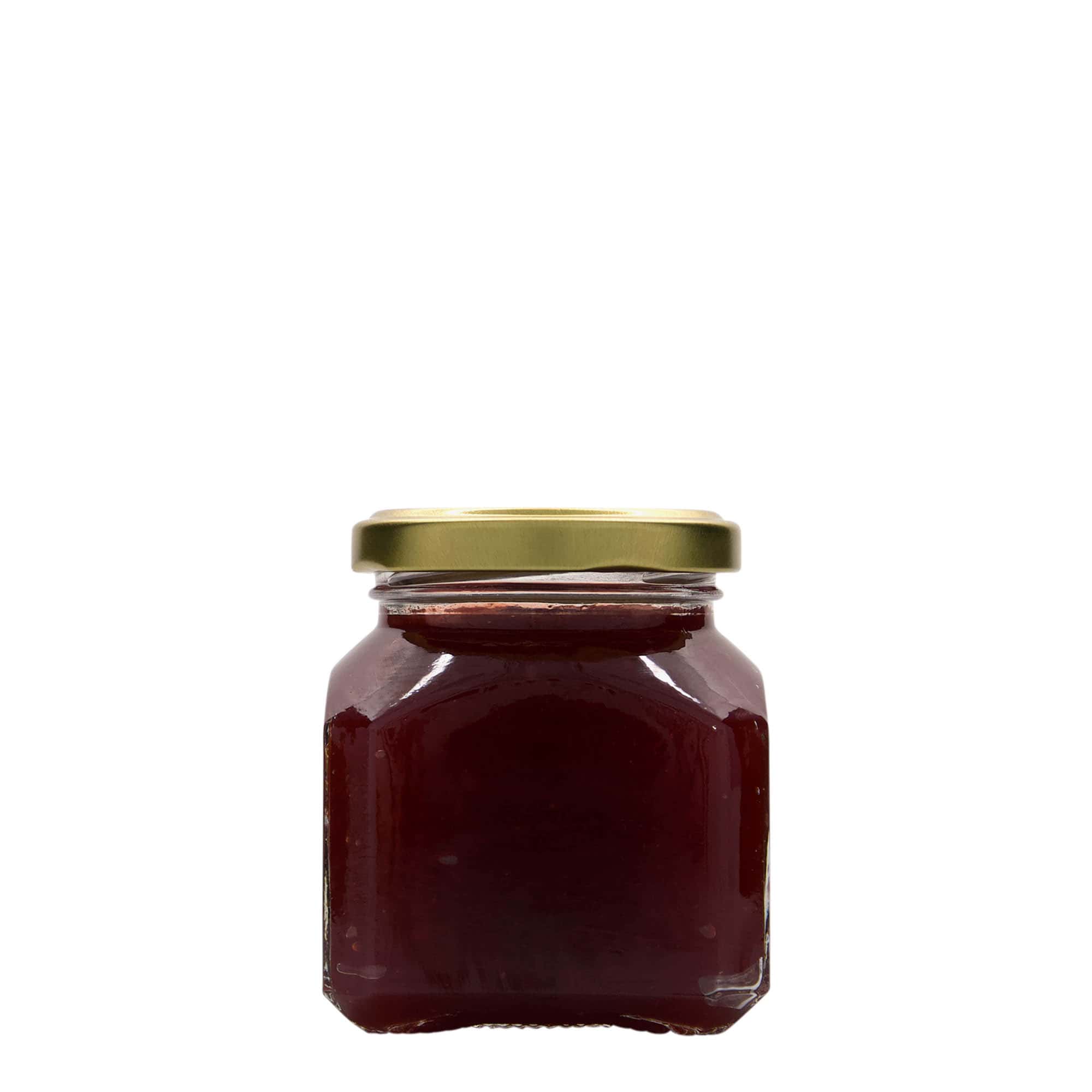 212 ml firkantet glas 'Mailand', åbning: Twist-Off (TO 58)