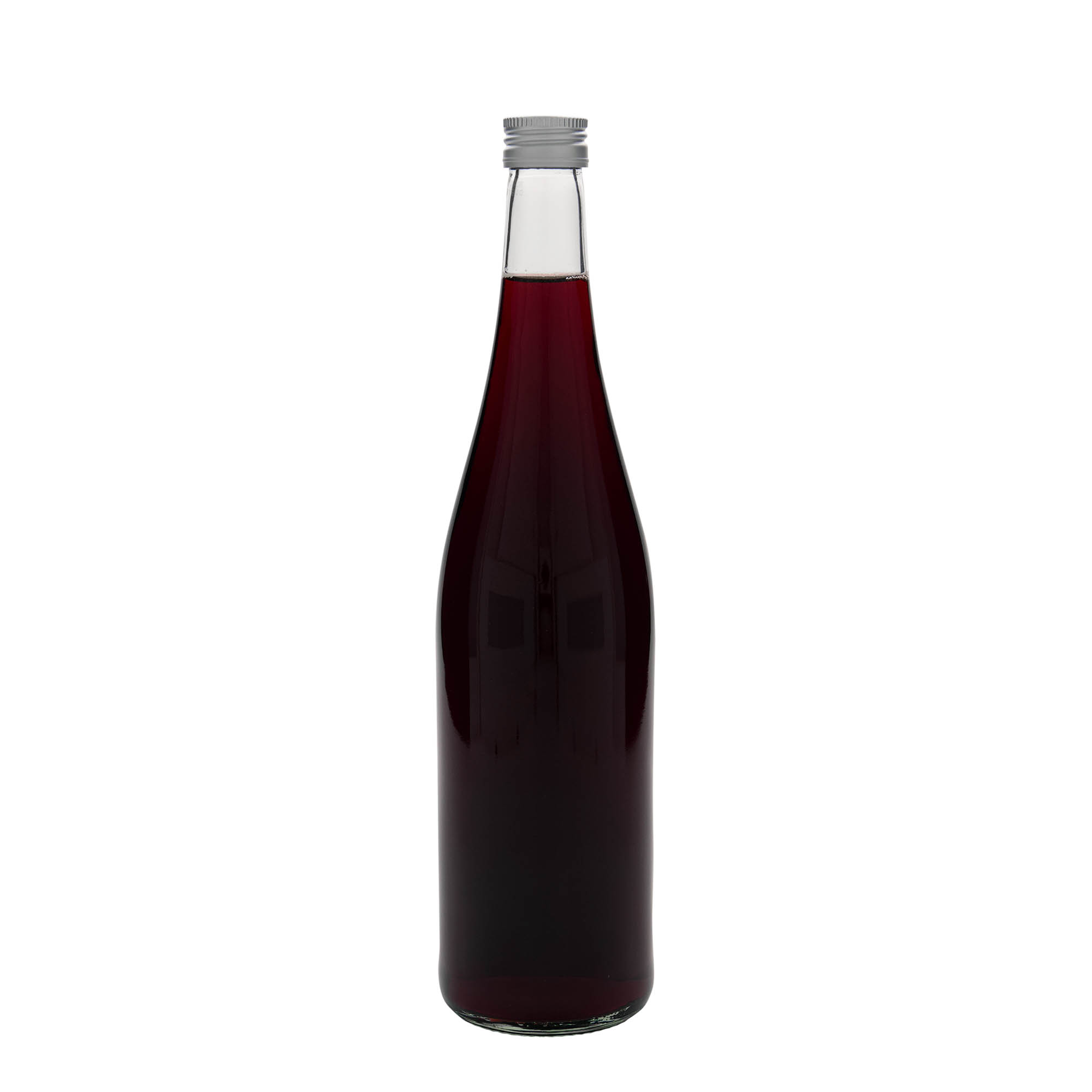 750 ml glasflaske 'Weinschlegel', åbning: PP 28 750 ml glasflaske 'Weinschlegel', åbning: PP 28