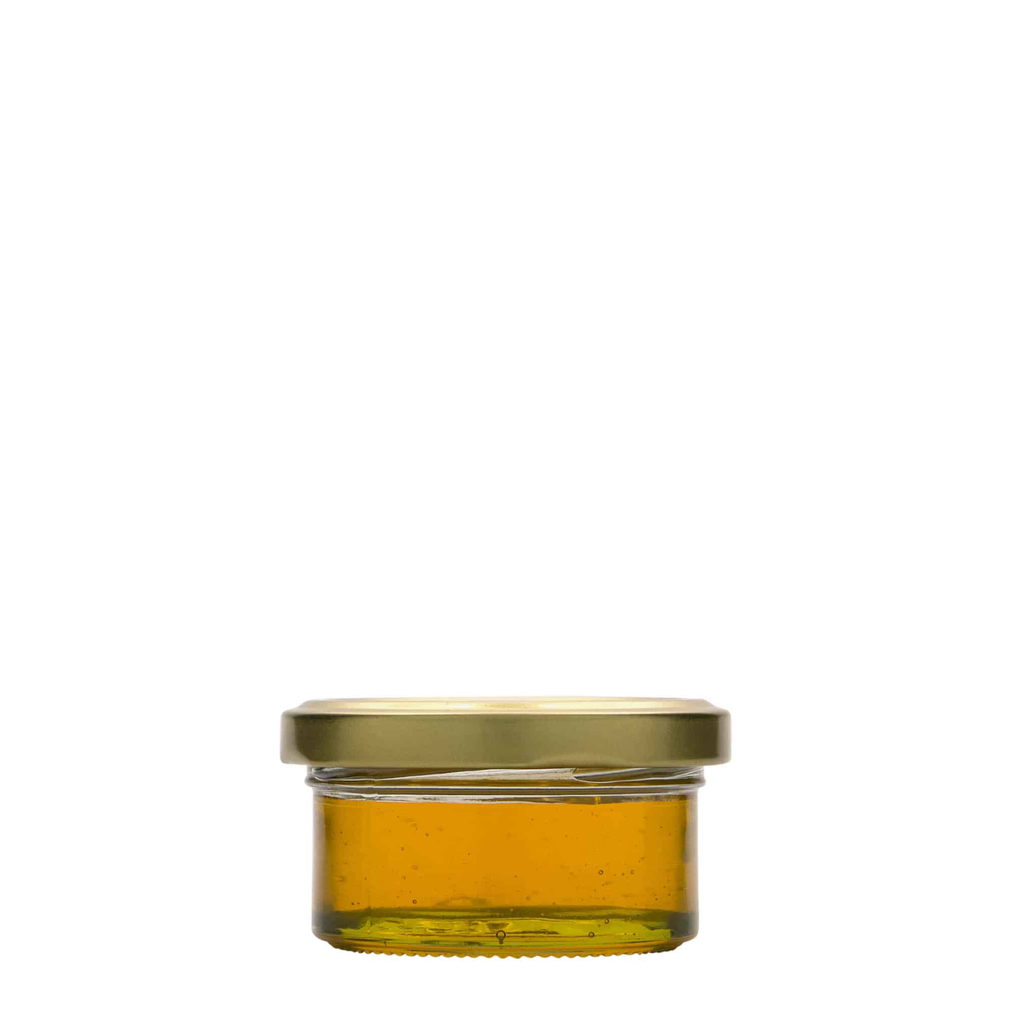 70 ml fladt sturzglas, åbning: Twist-off (TO 66)