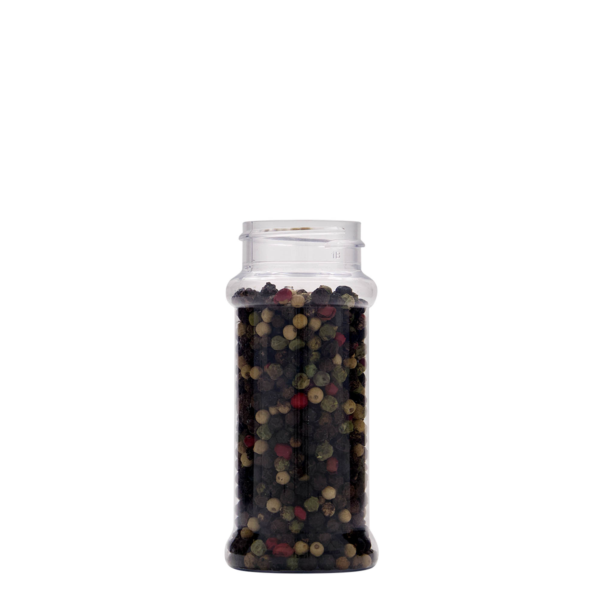100 ml PET-krydderidåse, plastik, åbning: 38/400