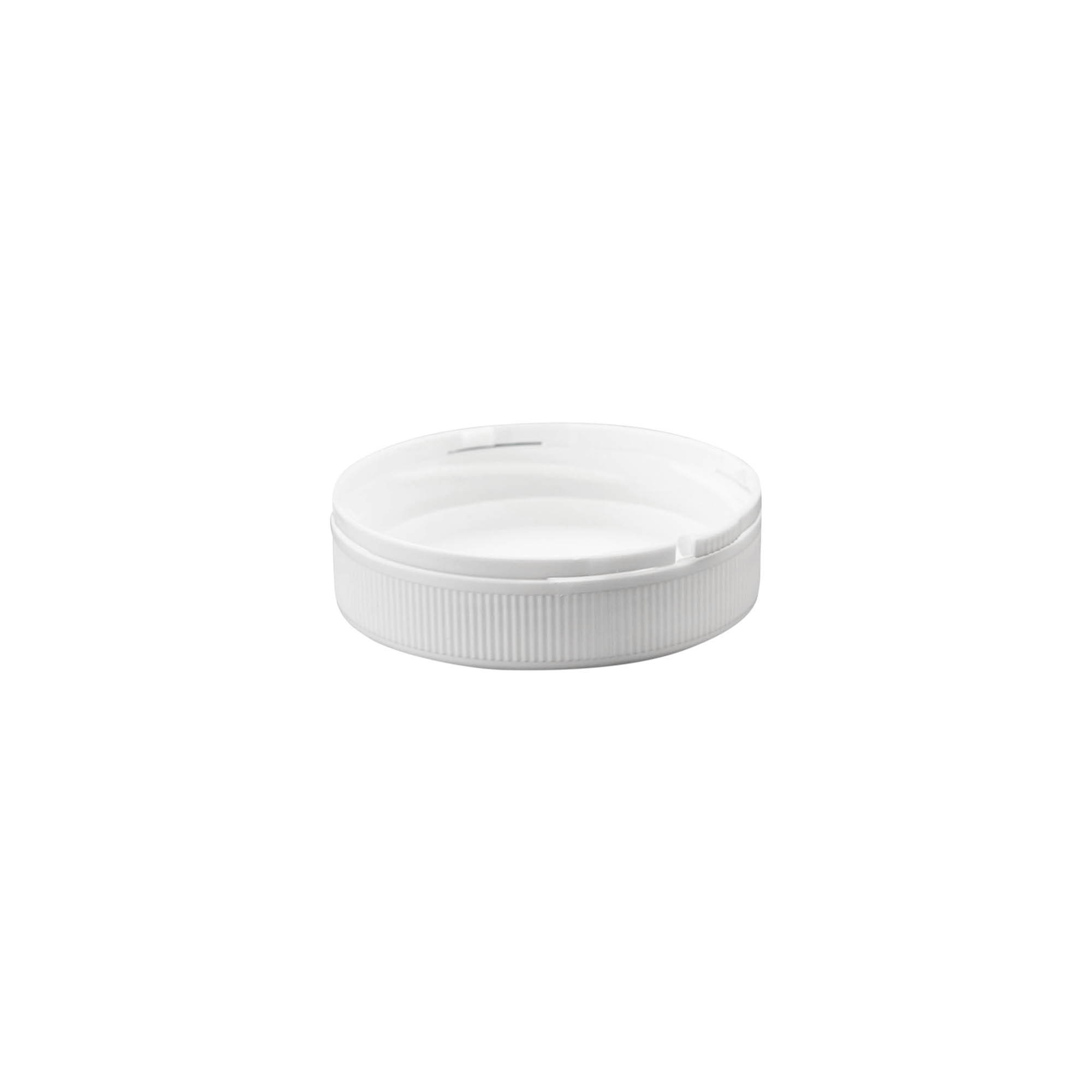 Skruelåg 'Securilock' 61,9 mm, PP-plast, hvid Skruelåg 'Securilock' 61,9 mm, PP-plast, hvid