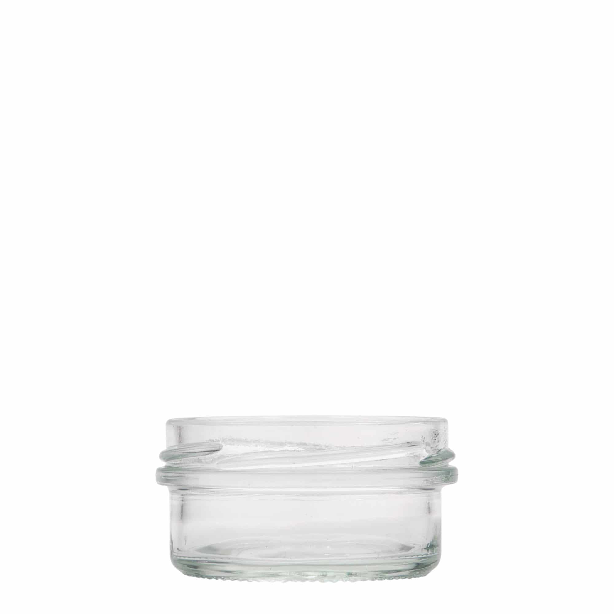 65 ml fladt sturzglas, åbning: twist-off (TO 66)
