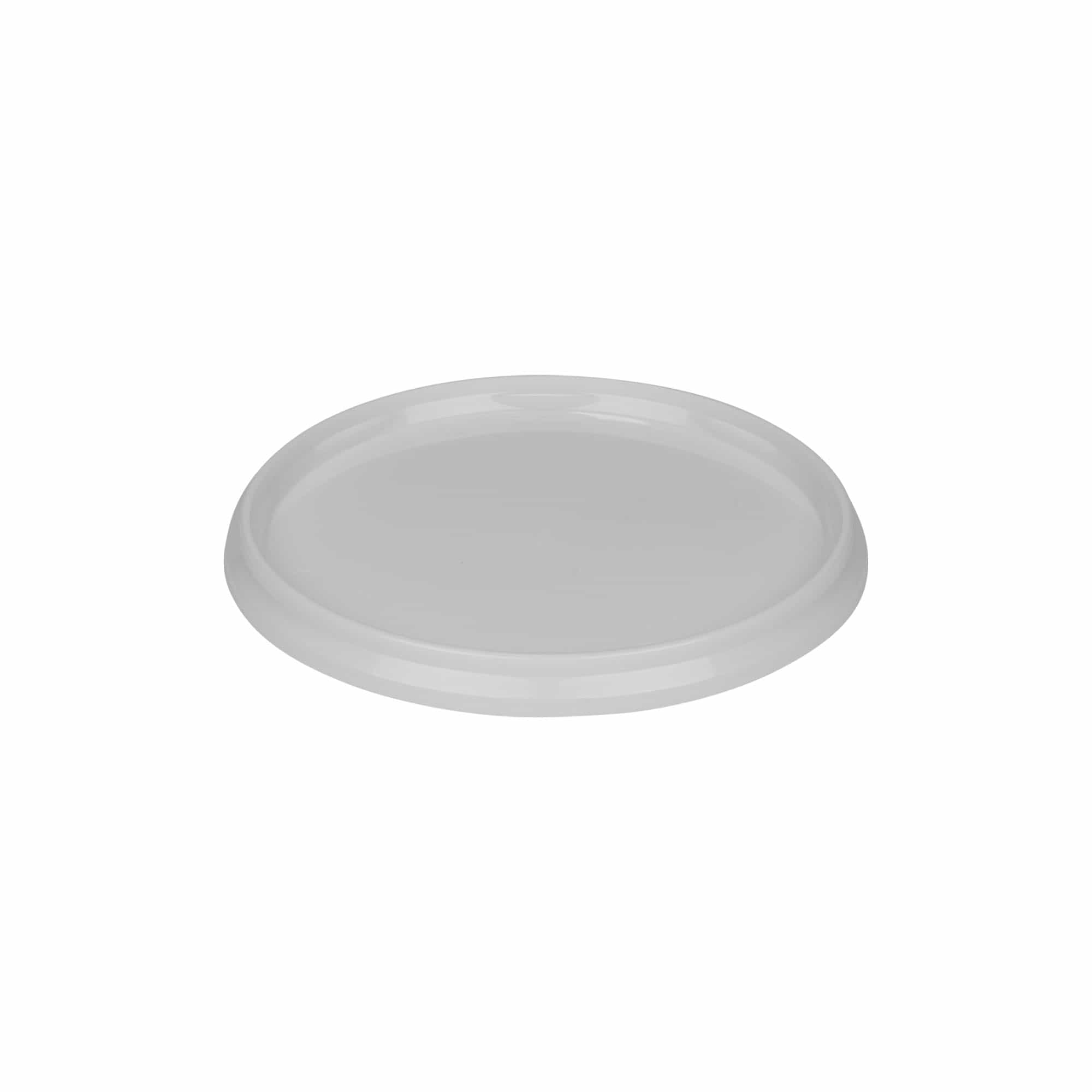 Låg til 1,8 l spande, PP-plast, hvid Låg til 1,8 l spande, PP-plast, hvid