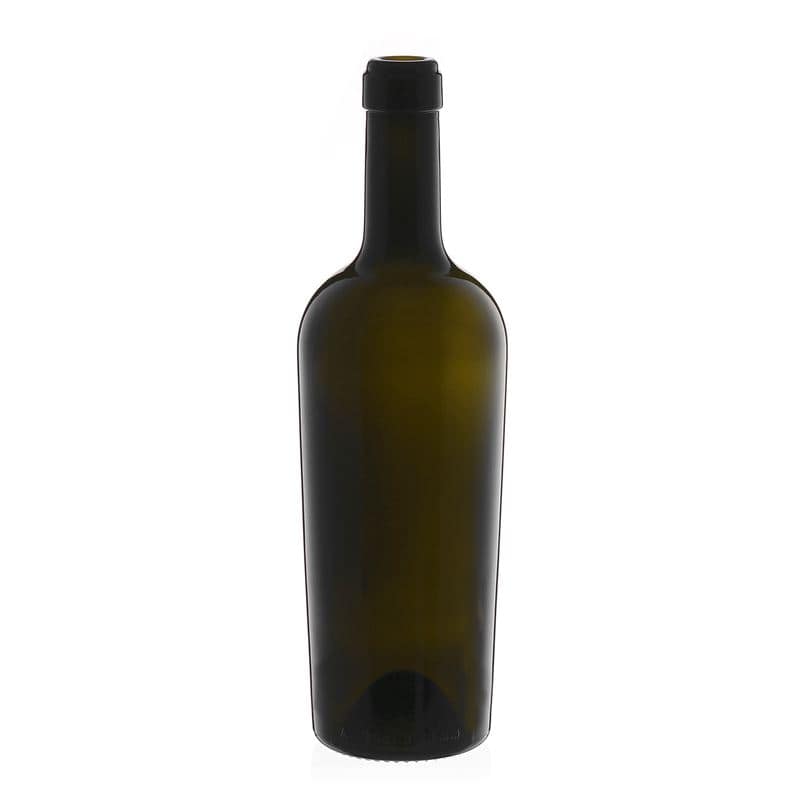 750 ml vinflaske 'Imperiale', antikgrøn, åbning: Kork 750 ml vinflaske 'Imperiale', antikgrøn, åbning: Kork