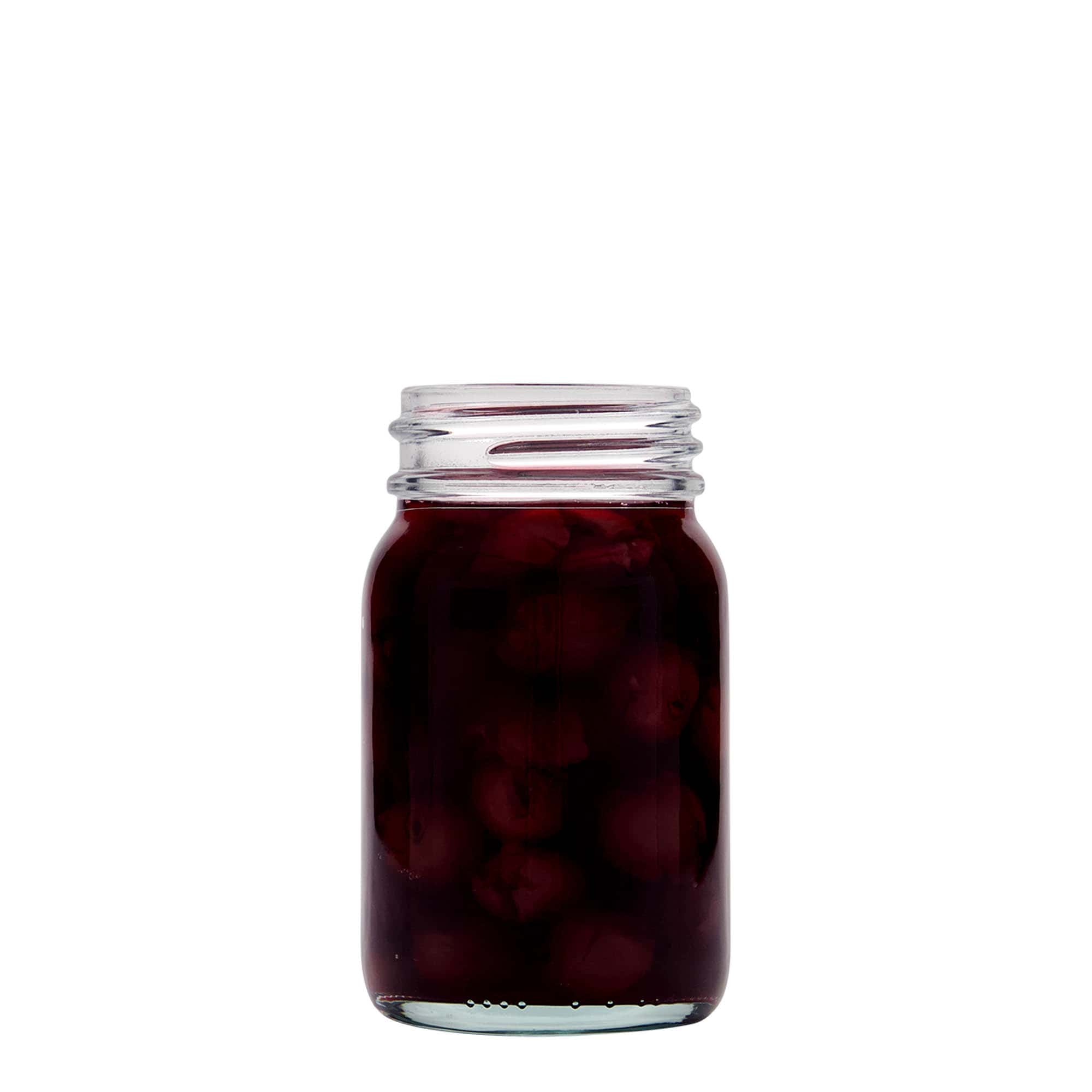 200 ml bredhalset glas, åbning: DIN 55