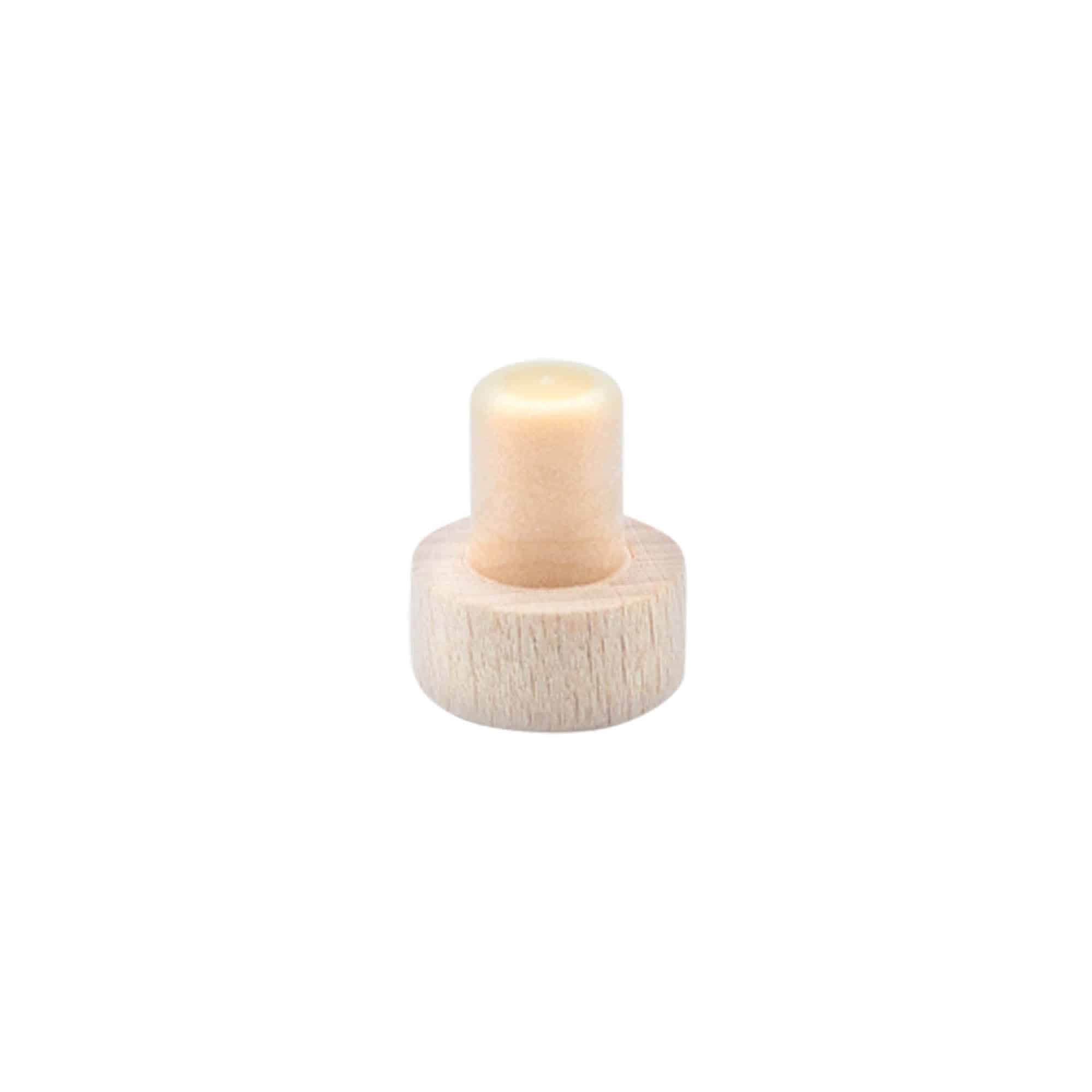 Grebsprop 11 mm, træ/plast, til åbning: prop