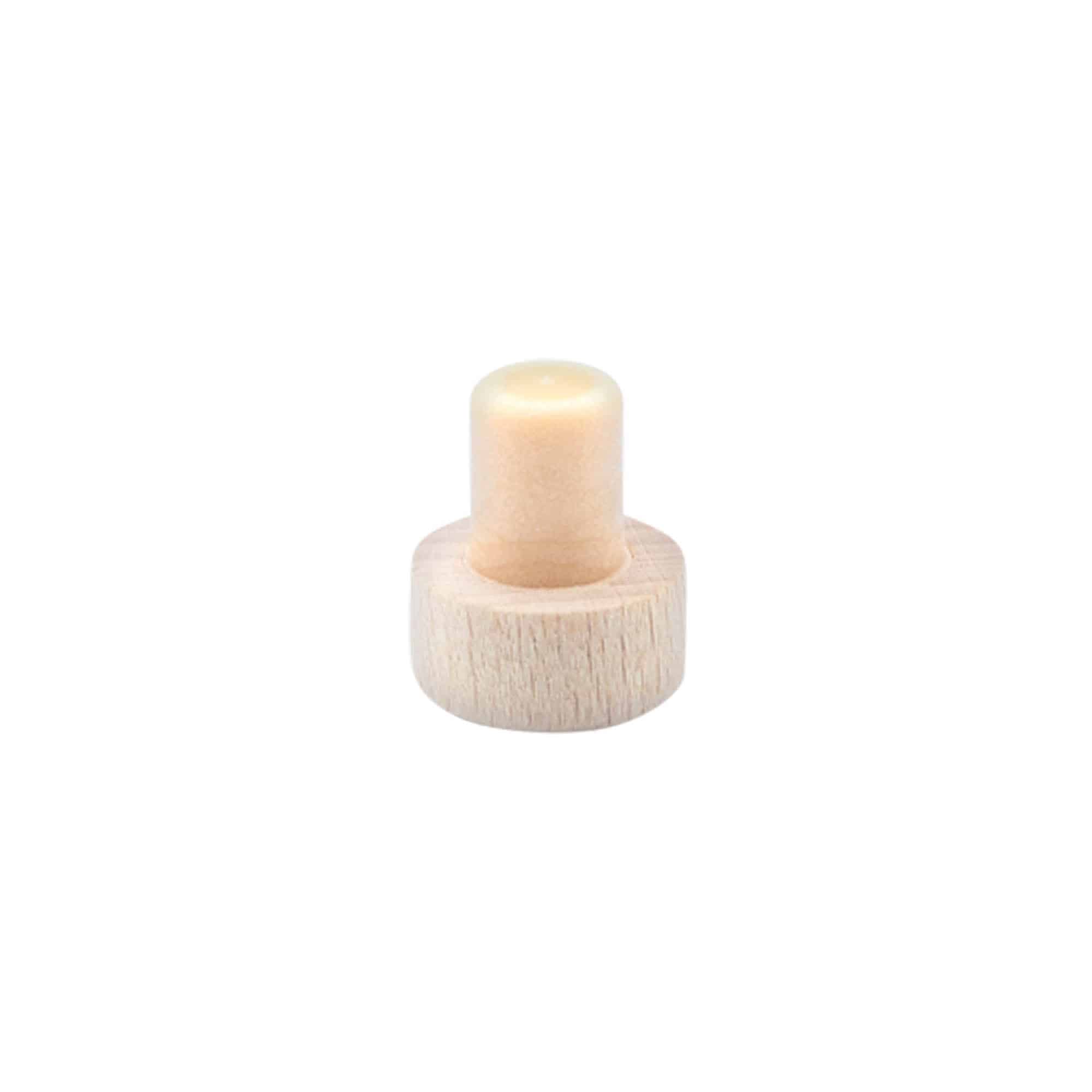 Grebsprop 11 mm, træ/plast, til åbning: prop