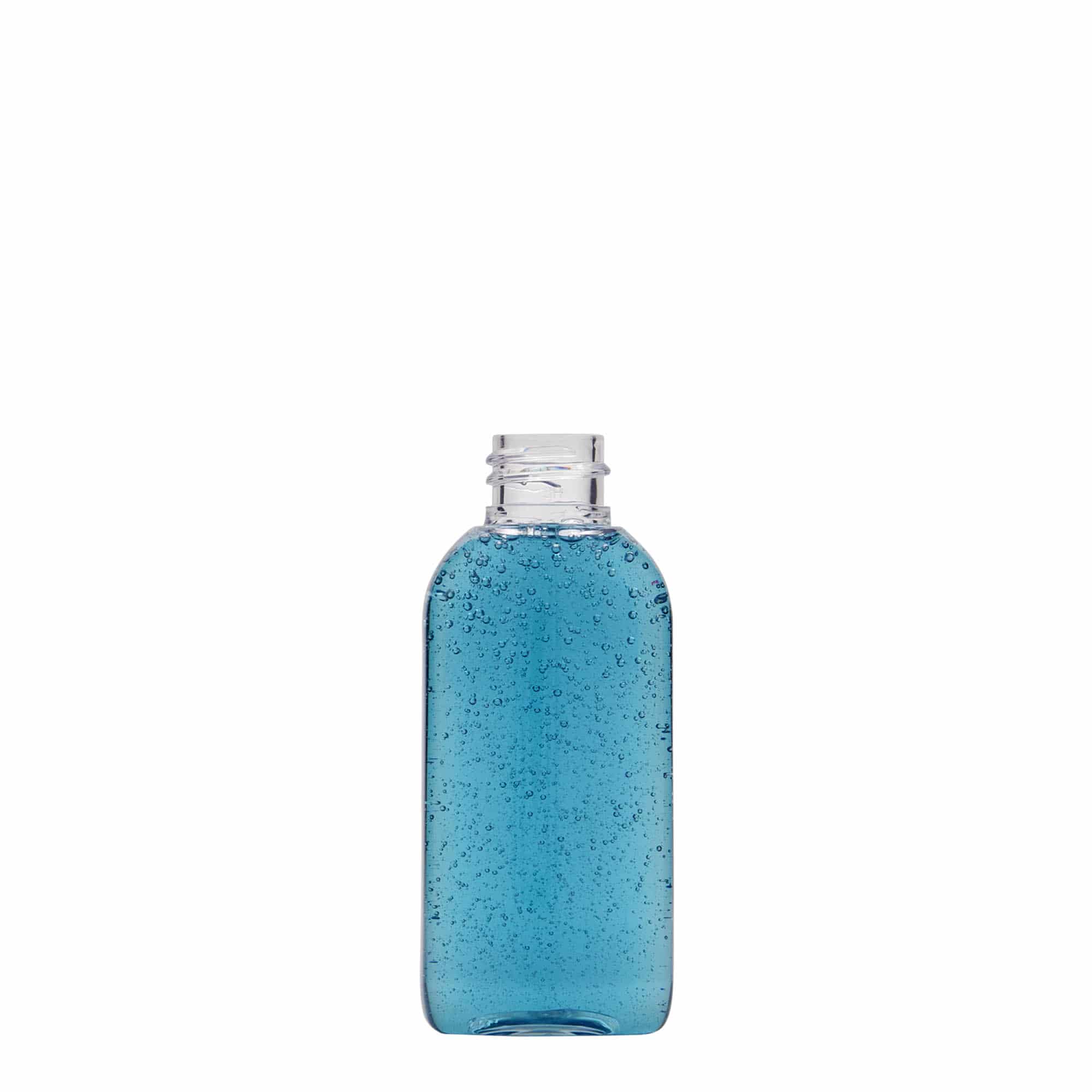 50 ml PET-flaske 'Iris', oval, plastik, åbning: 20/410