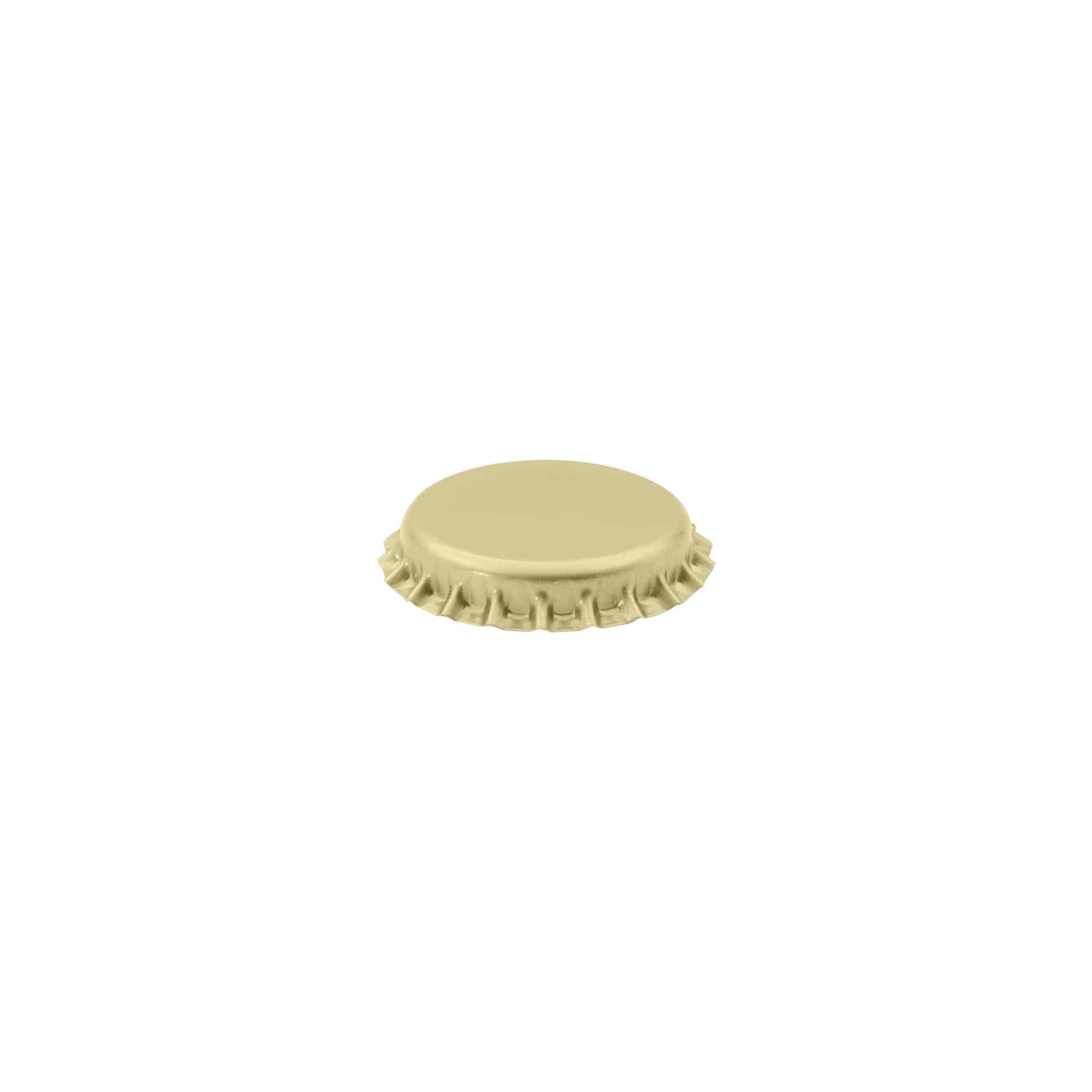 Kapsel 26 mm, metal, guld