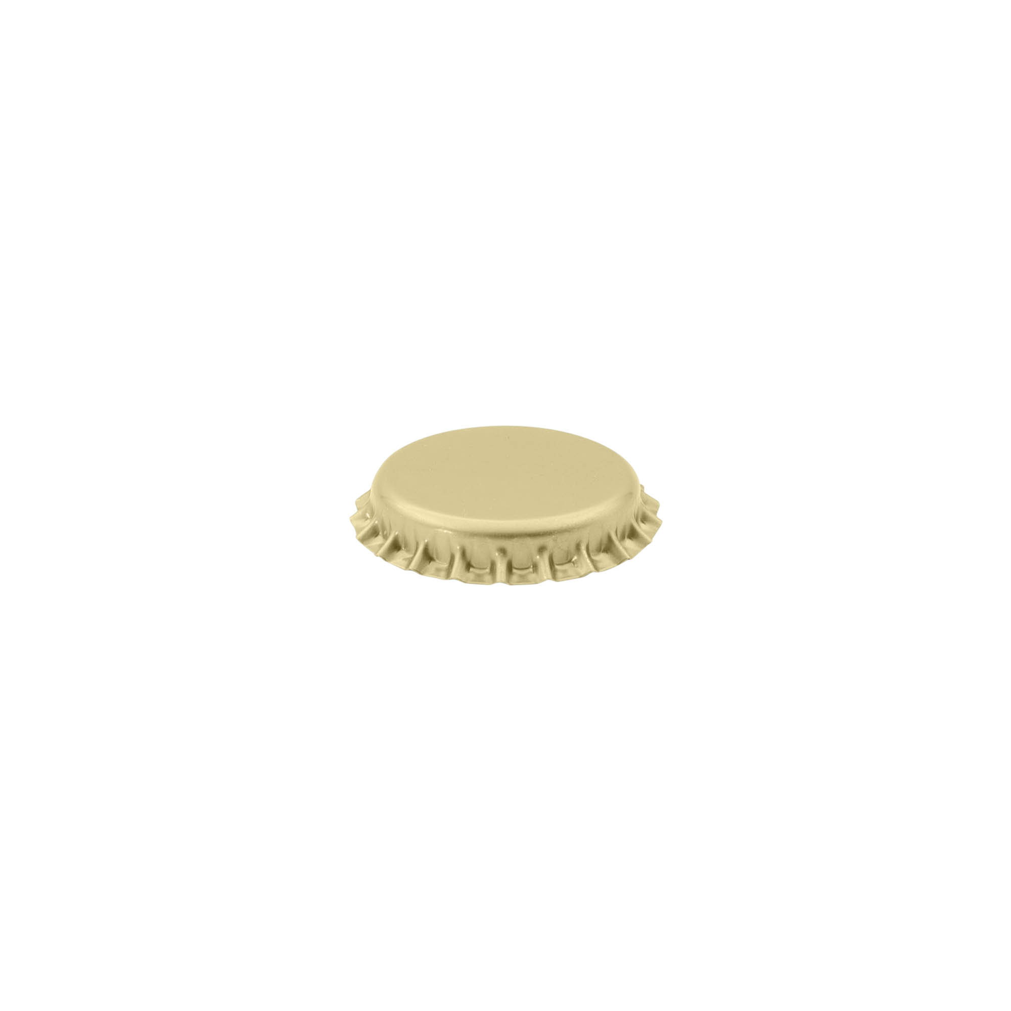 Kapsel 26 mm, metal, guld