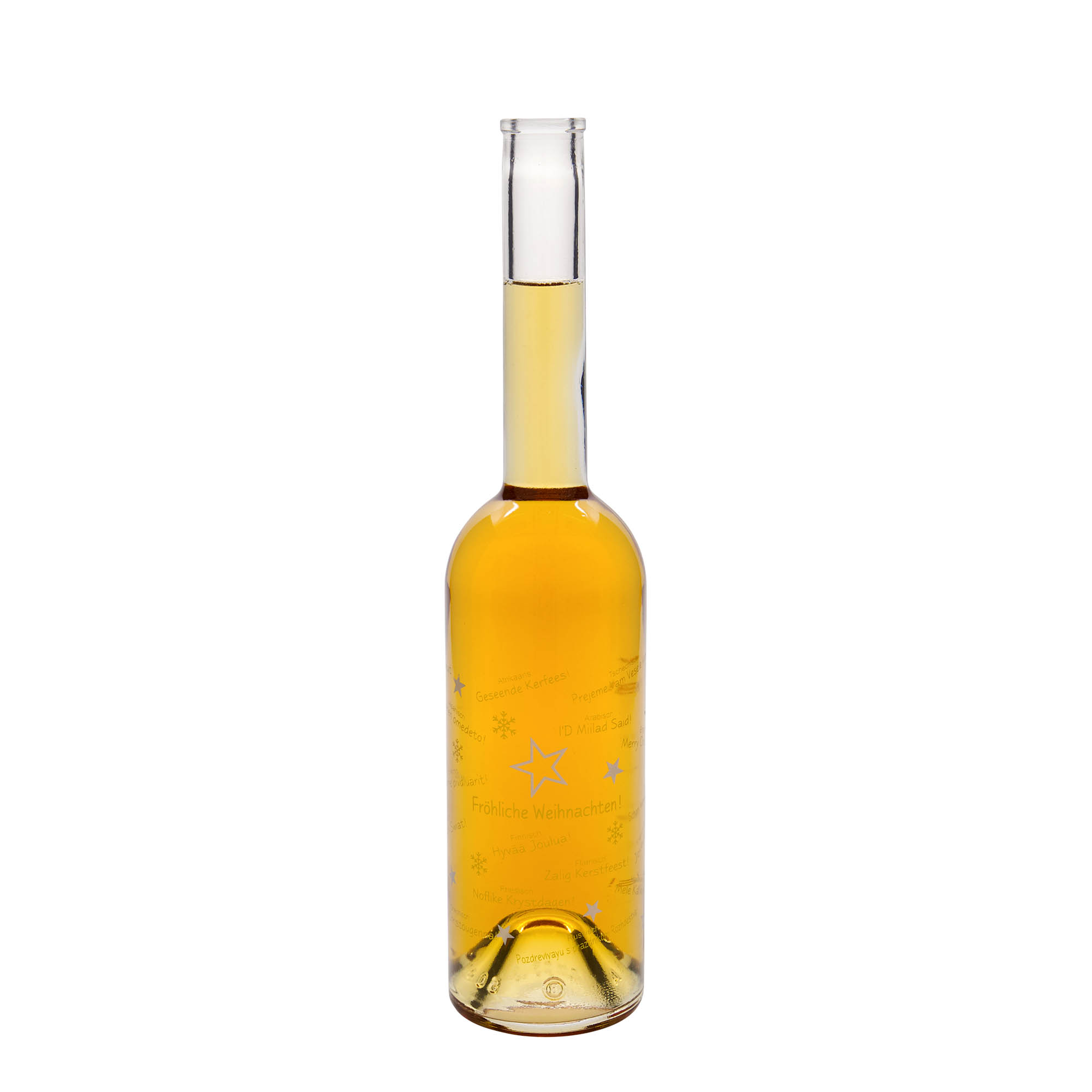 500 ml glasflaske 'Opera', motiv: Jul i verden, åbning: Kork 500 ml glasflaske 'Opera', motiv: Jul i verden, åbning: Kork