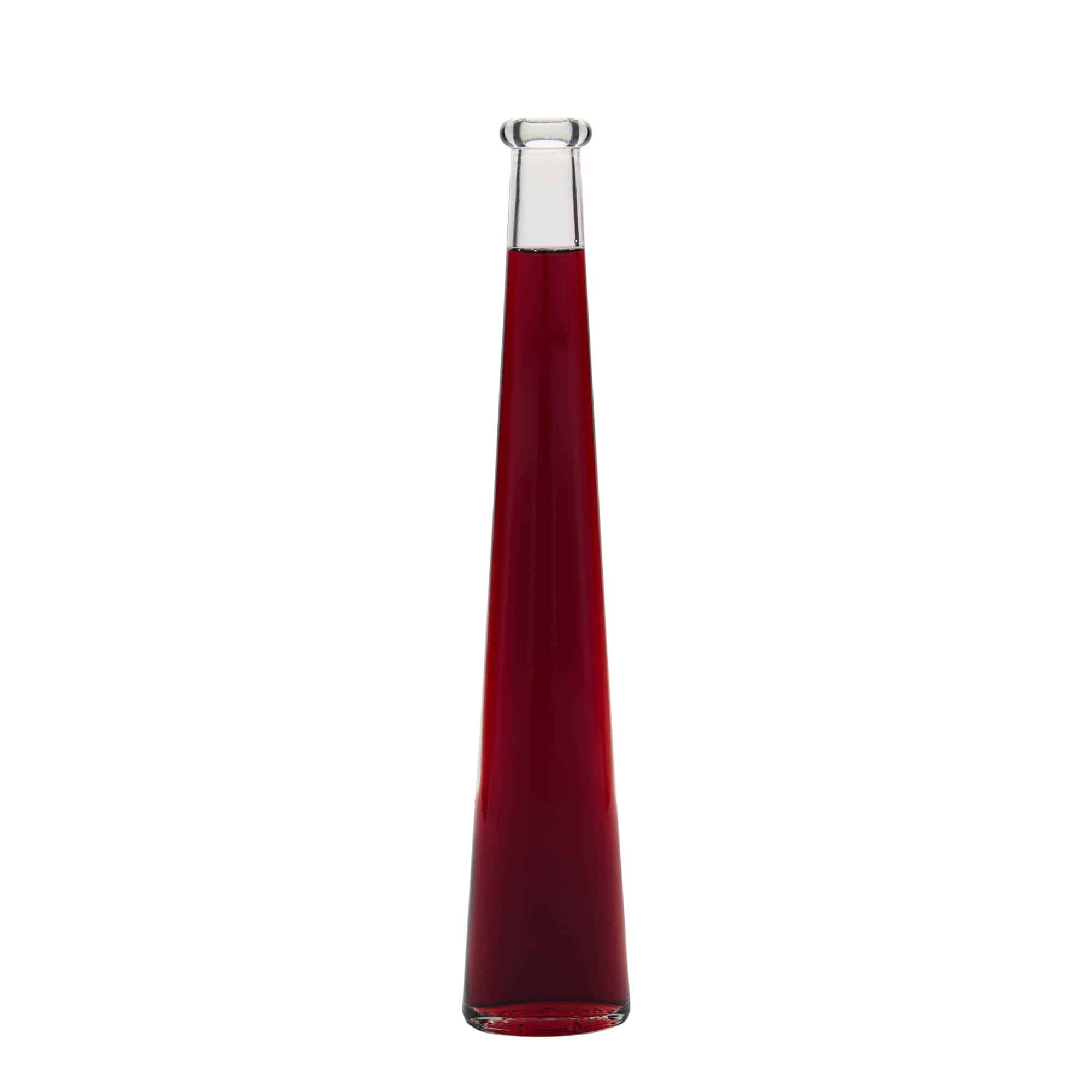 200 ml glasflaske 'Dama Ovale', oval, åbning: Kork