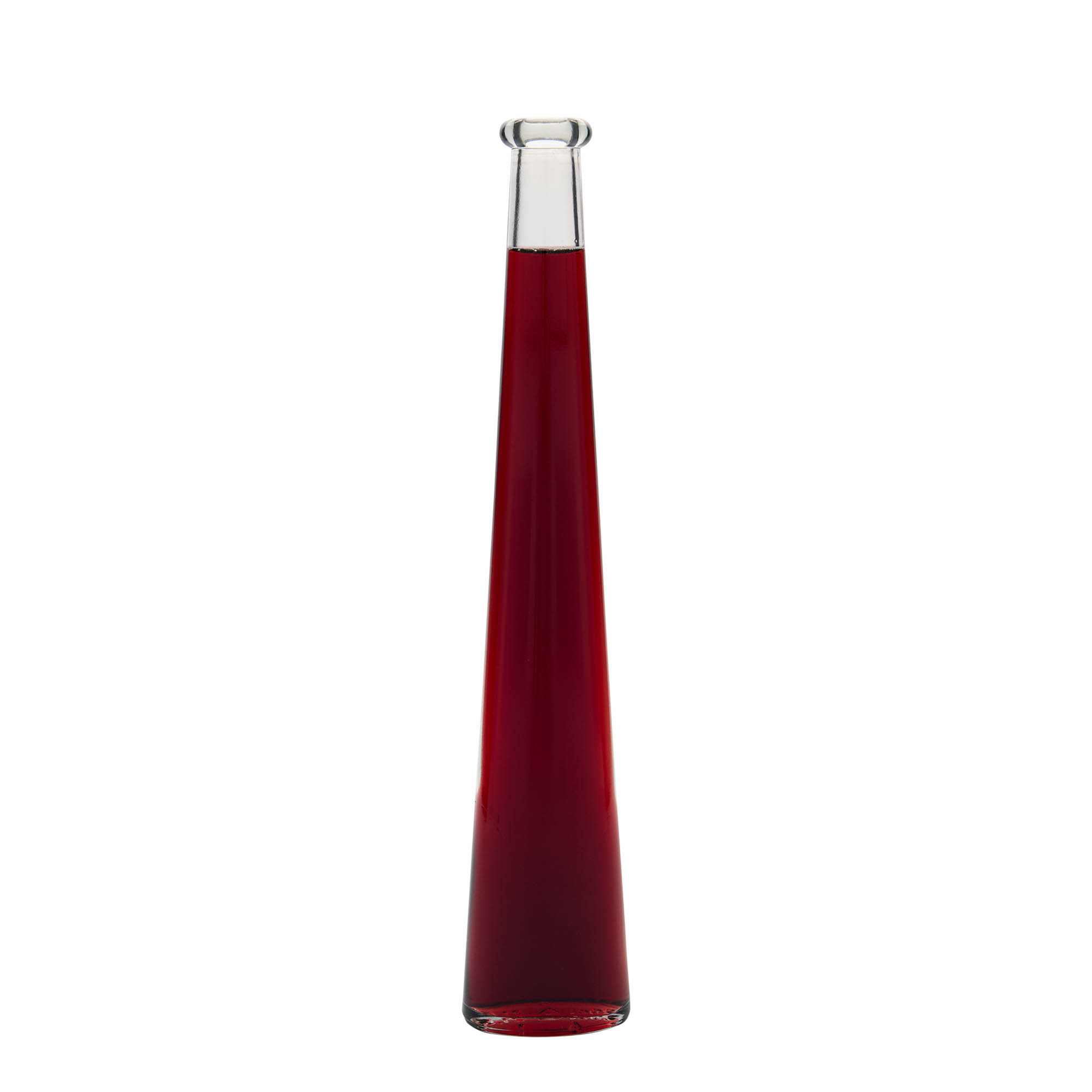 200 ml glasflaske 'Dama Ovale', oval, åbning: kork