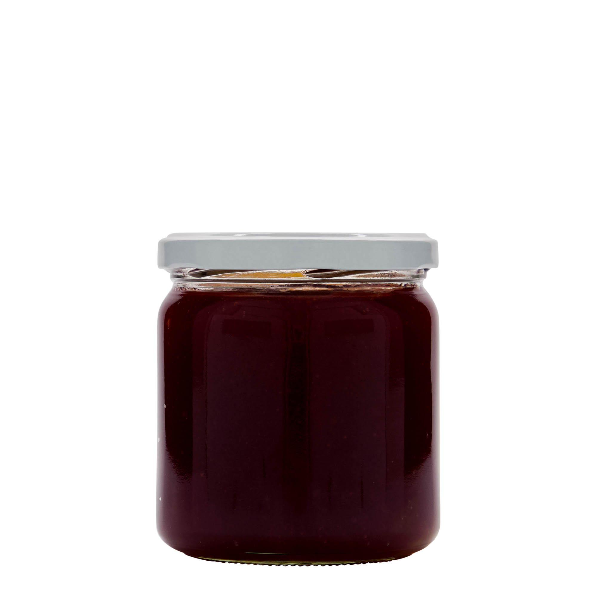 408 ml rundt glas, åbning: Twist-Off (TO 82)