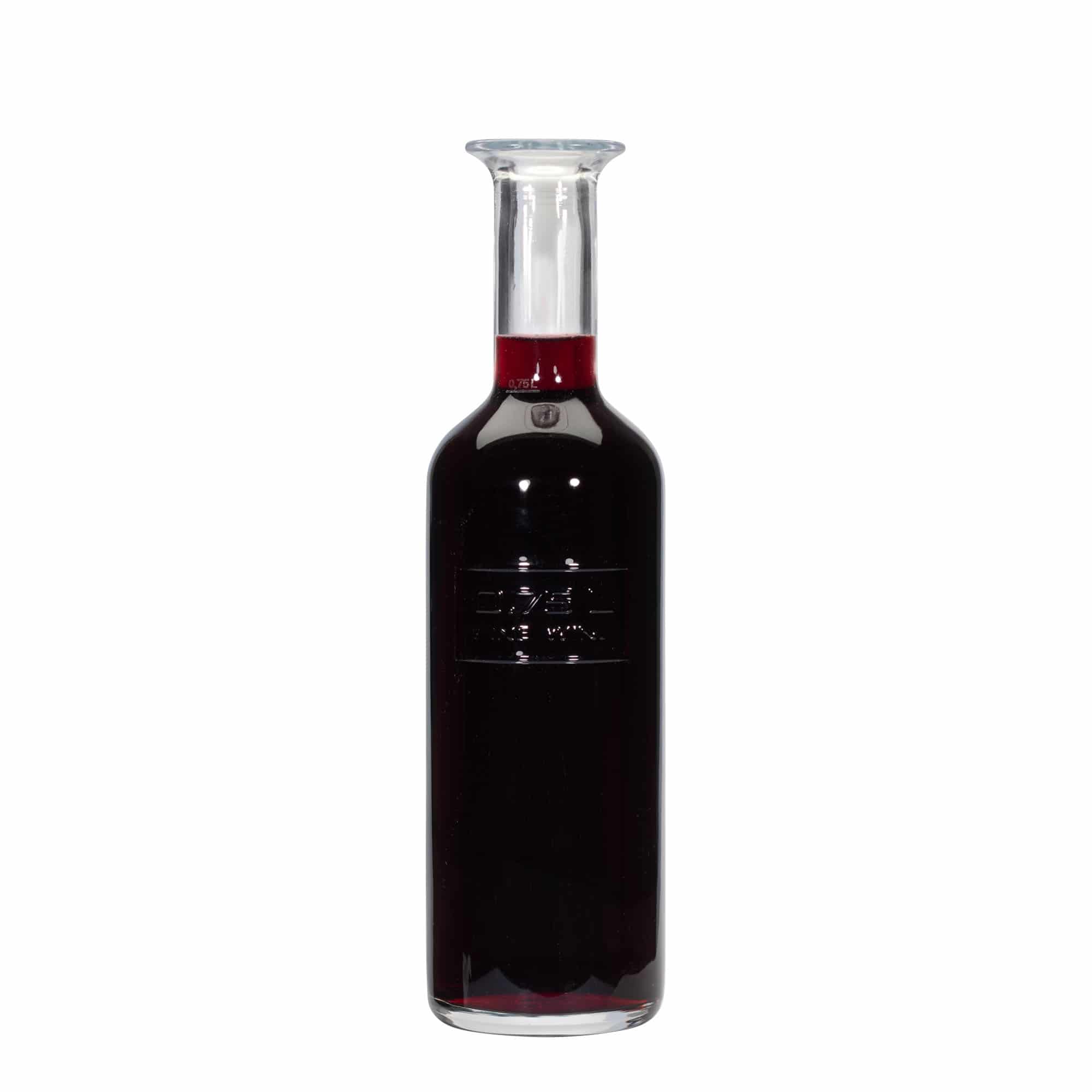 750 ml glasflaske 'Optima Fine Wine', åbning: Kork