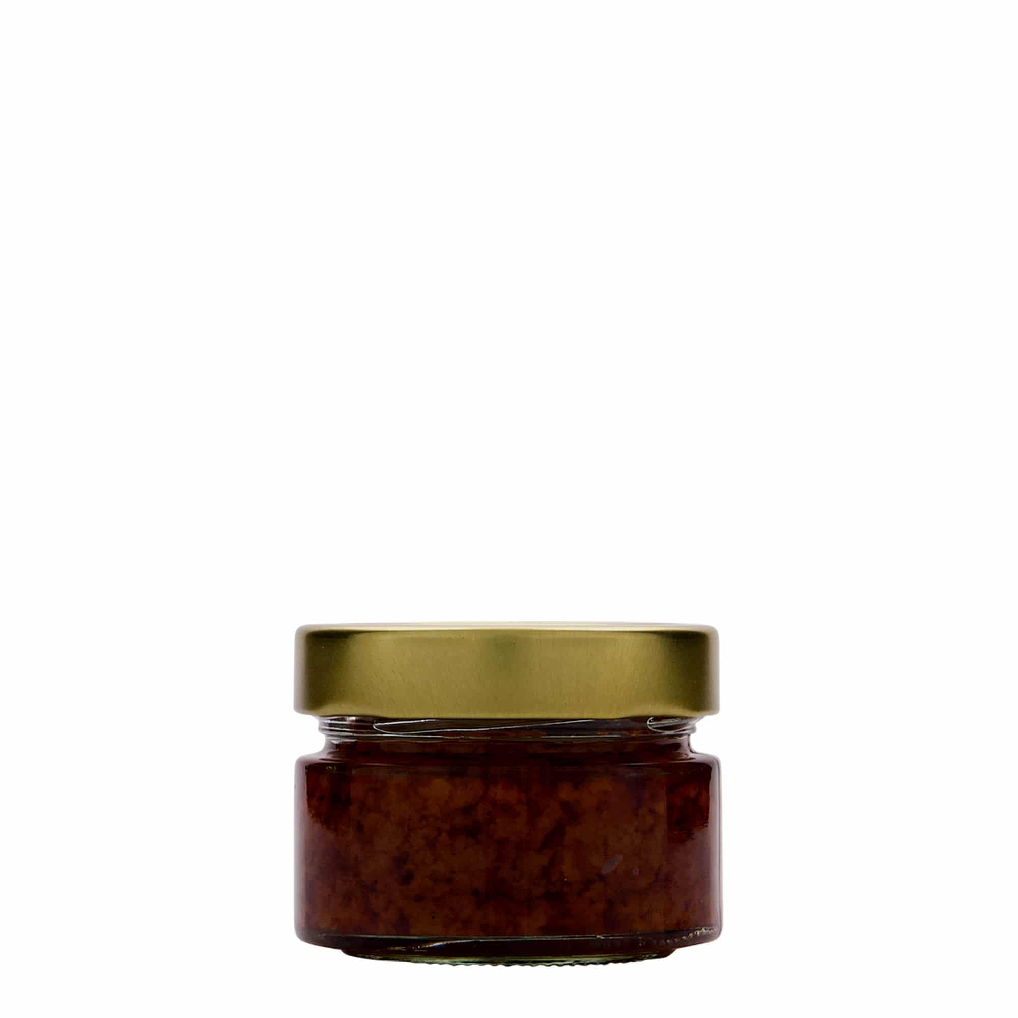 130 ml rundt glas 'Aurora', åbning: Deep-Twist-Off (DTO 66)