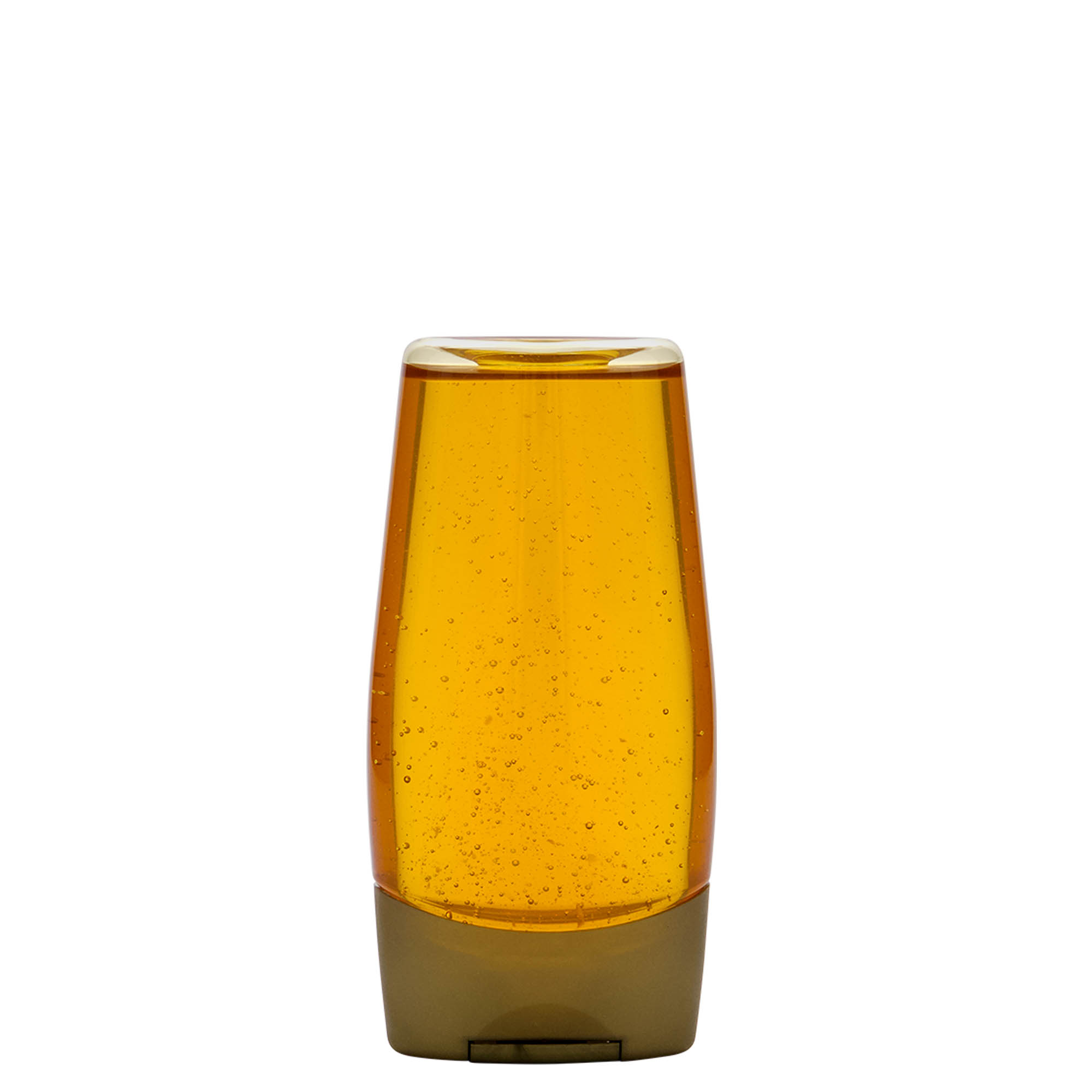 200 ml PET-flaske 'Squeeze', oval, plastik