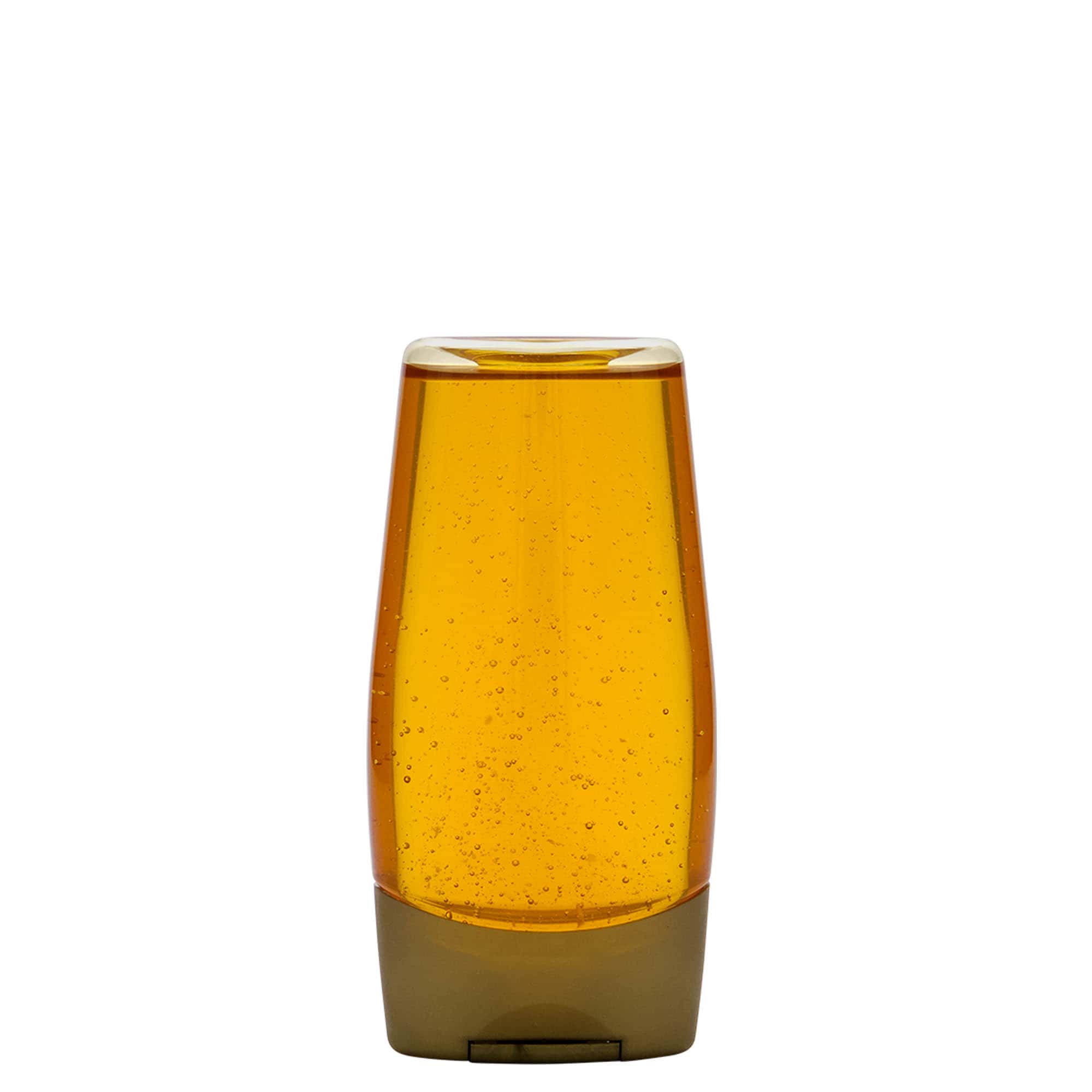 200 ml PET-flaske 'Squeeze', oval, plastik
