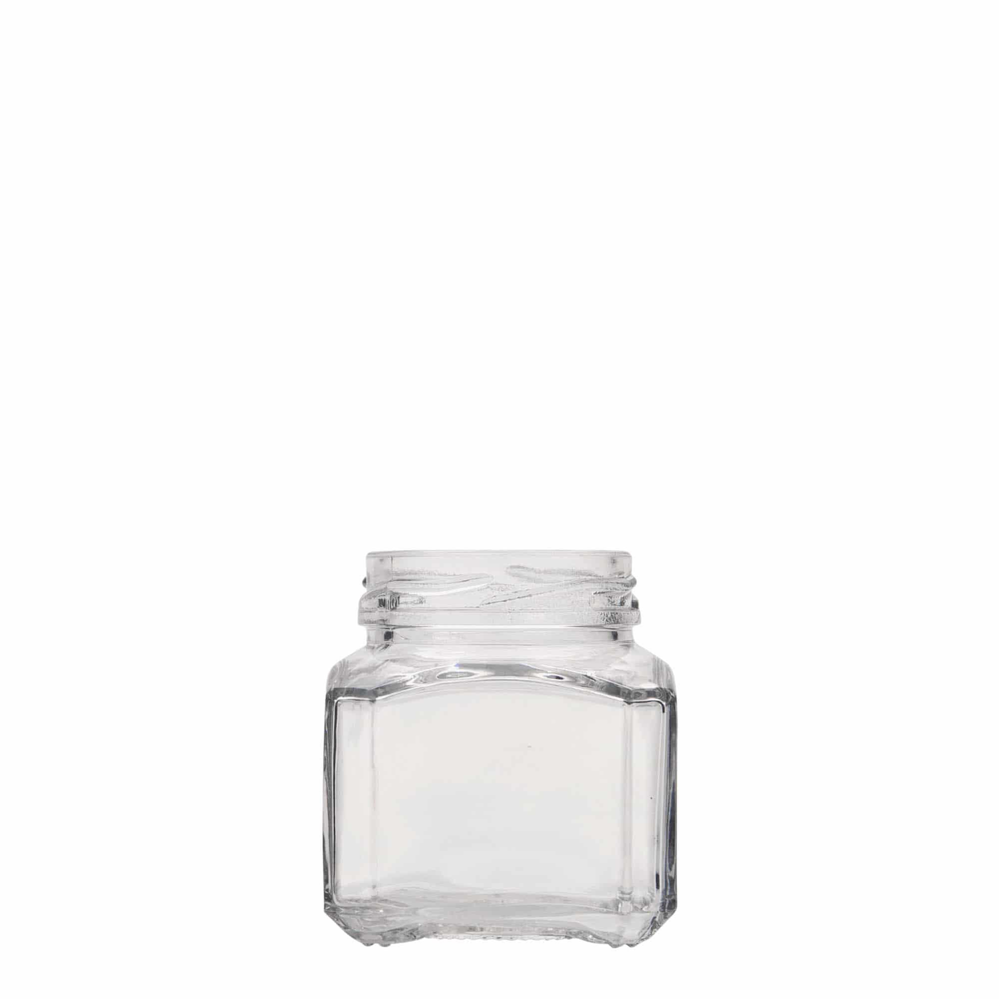 106 ml firkantet glas 'Mailand', åbning: Twist-Off (TO 48)