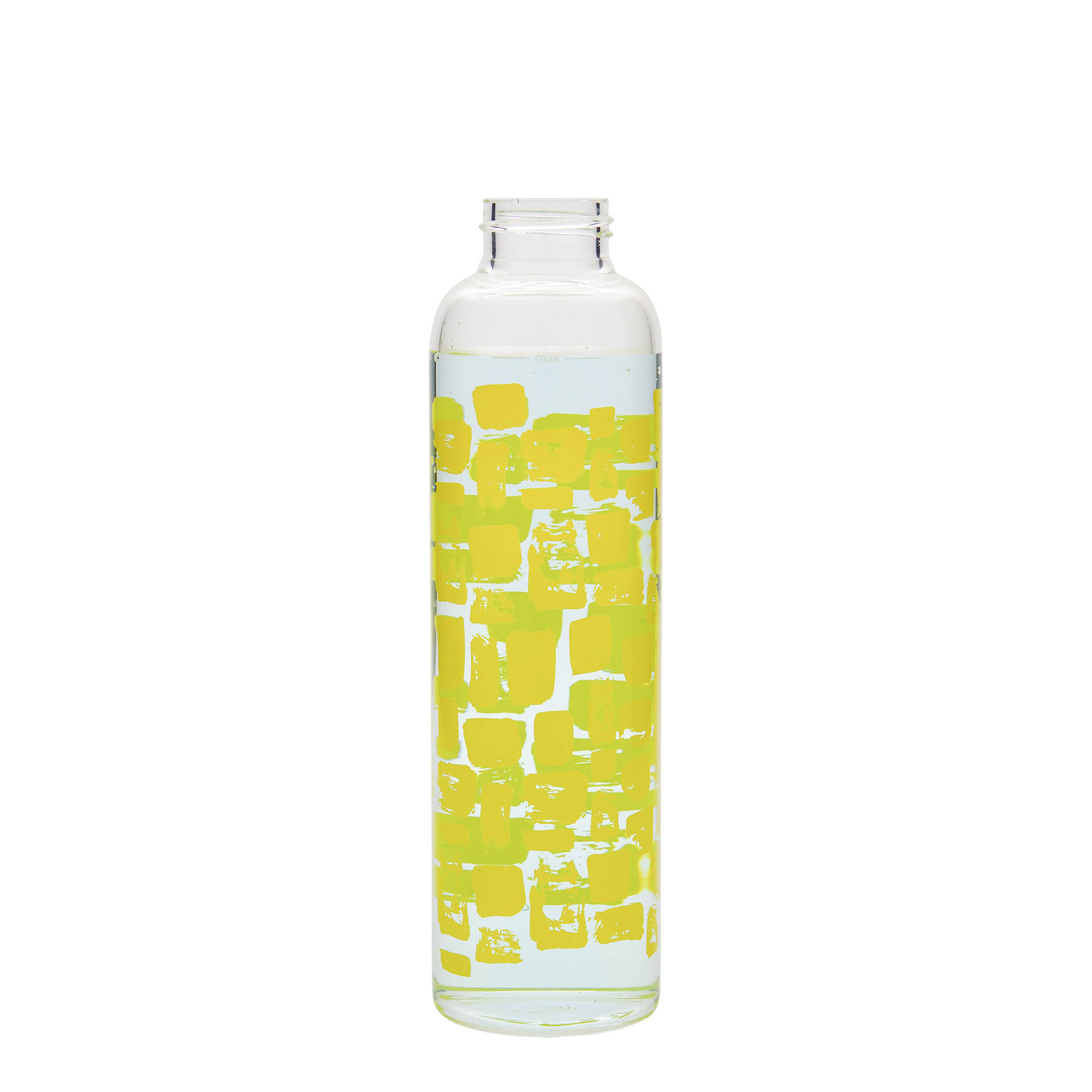 500 ml drikkeflaske »Perseus - Gule rektangler«, munding: skruelåg