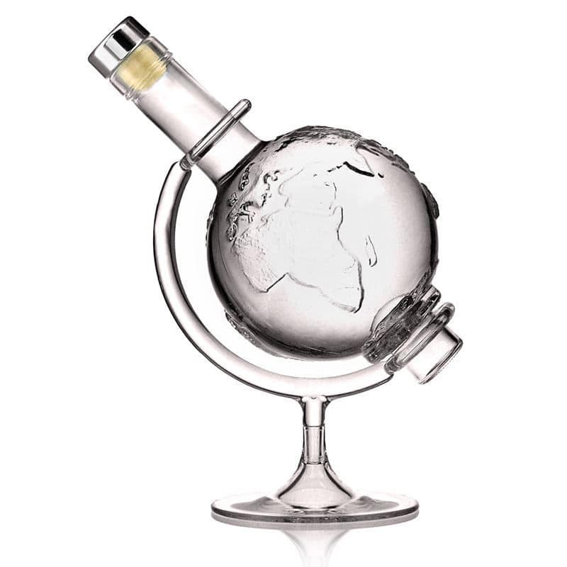 500 ml glasflaske 'Globus', åbning: Kork