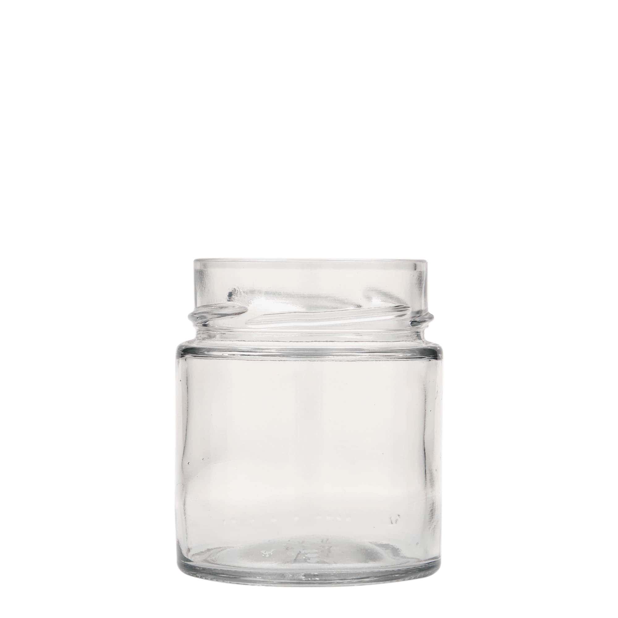 212 ml rundt glas 'Albatros', åbning: ekstra dyb twist-off (EDTO 70)