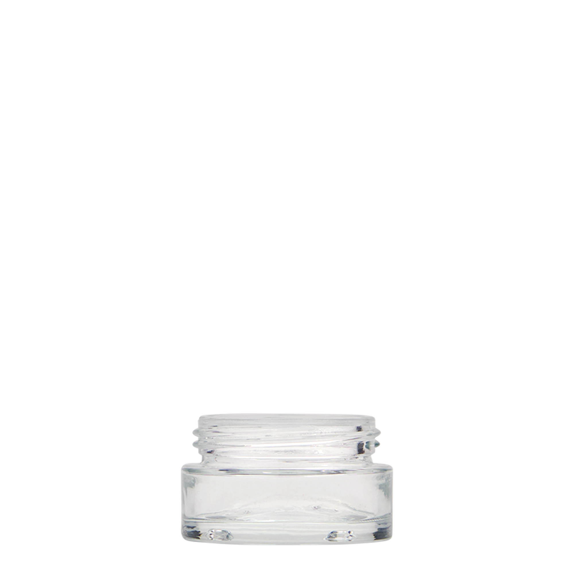 15 ml krukke 'Clear Edition', glas, åbning: skruelåg 15 ml krukke 'Clear Edition', glas, åbning: skruelåg