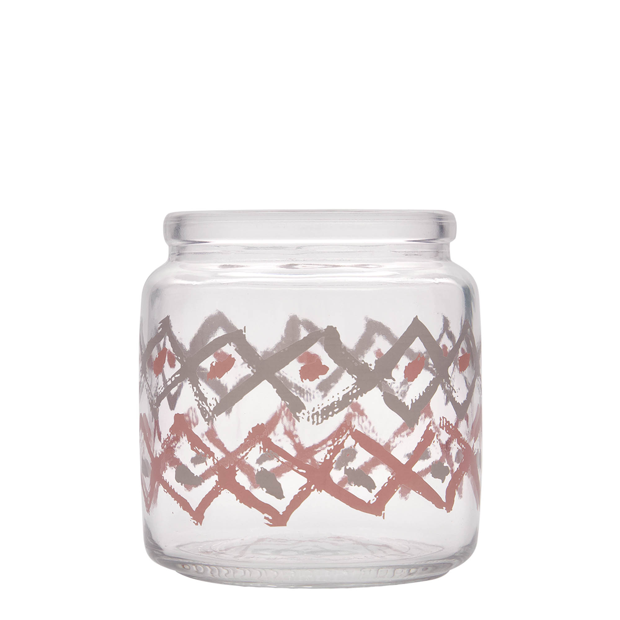 750 ml korkglas 'Giara', motiv: Manolibera rosa, munding: kork 750 ml korkglas 'Giara', motiv: Manolibera rosa, munding: kork