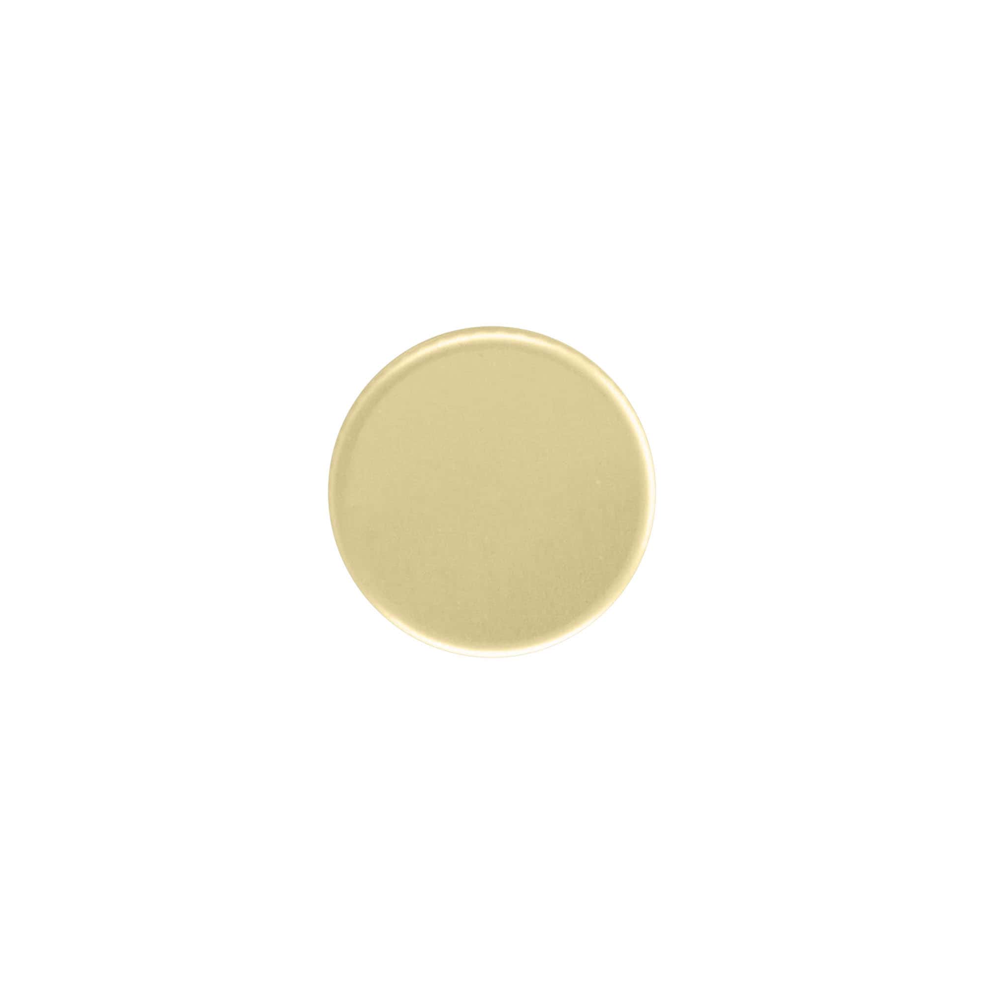 Skruelåg, metal, guld, til åbning: PP 28