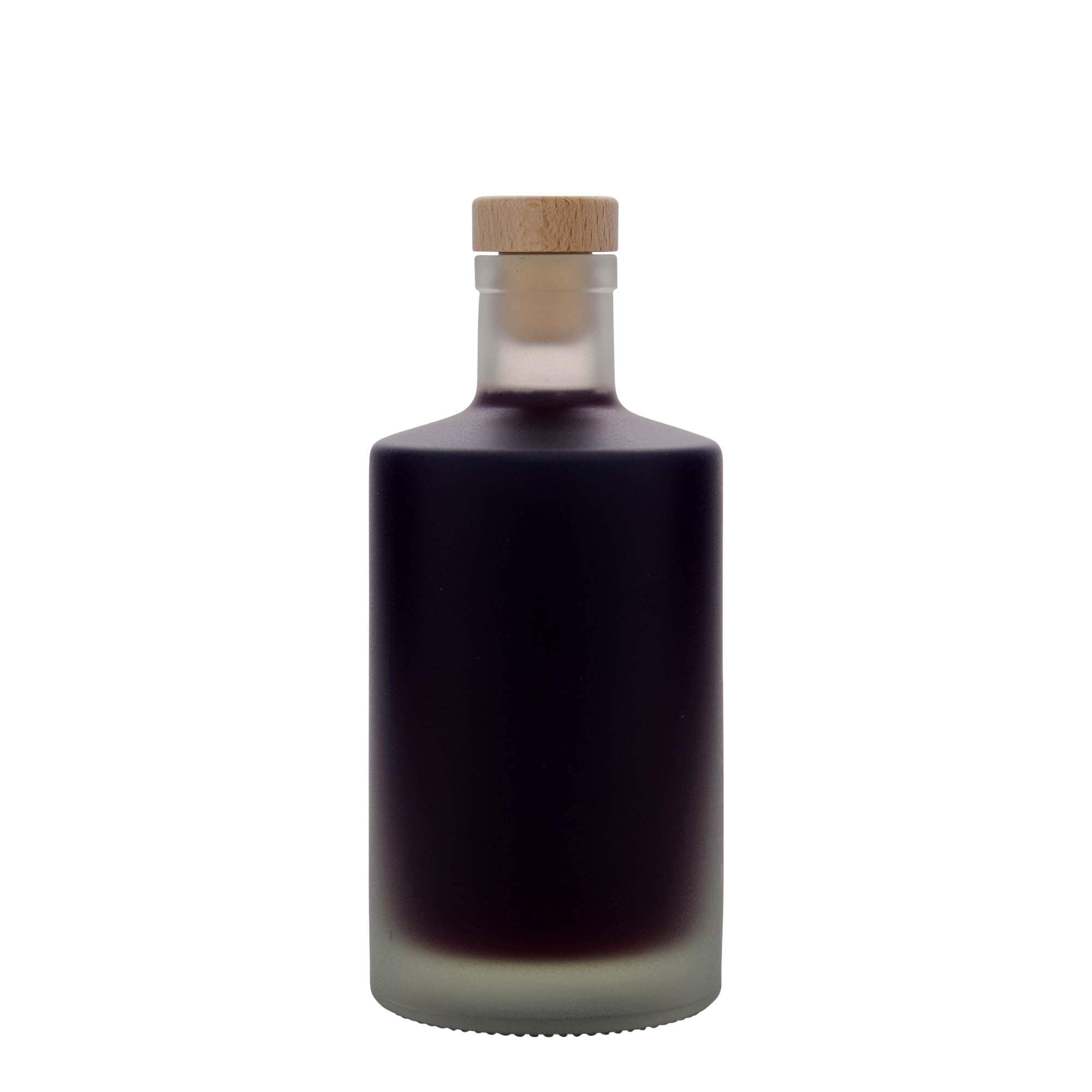 500 ml glasflaske 'Caroline', matteret, åbning: Kork
