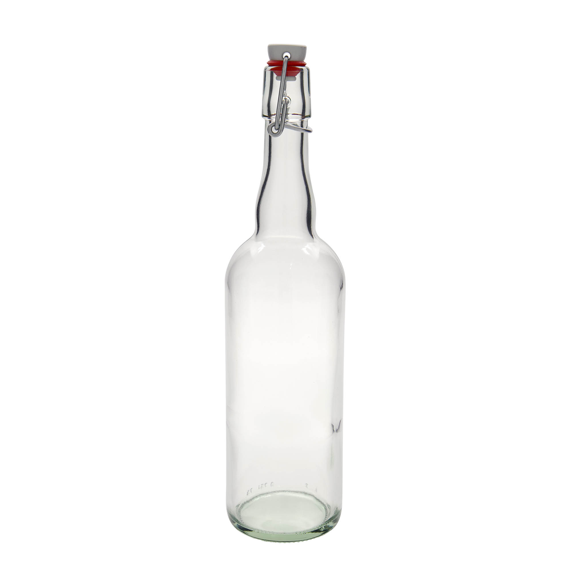 750 ml ølflaske Belgien, glas, åbning: patentprop