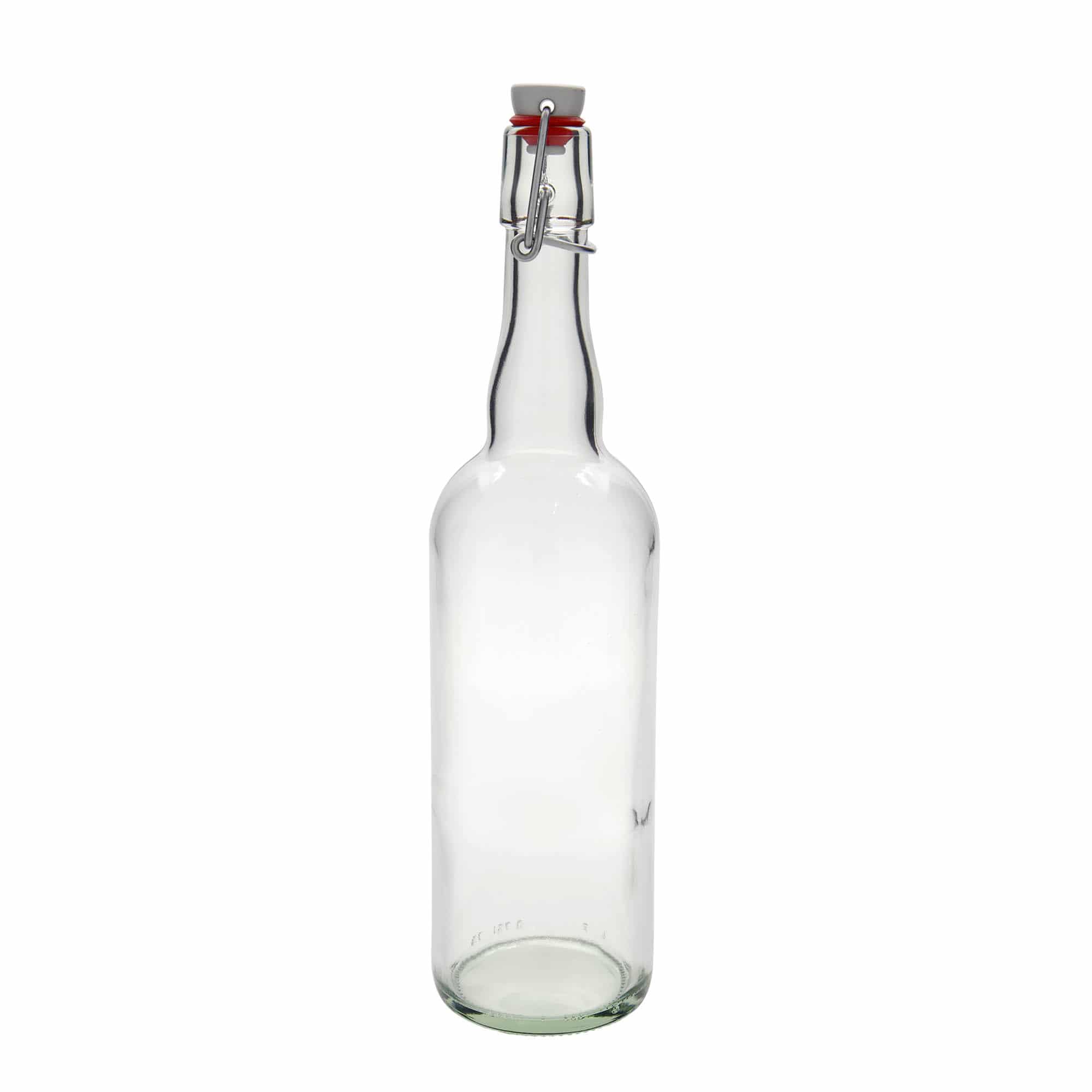 750 ml ølflaske Belgien, glas, åbning: patentprop
